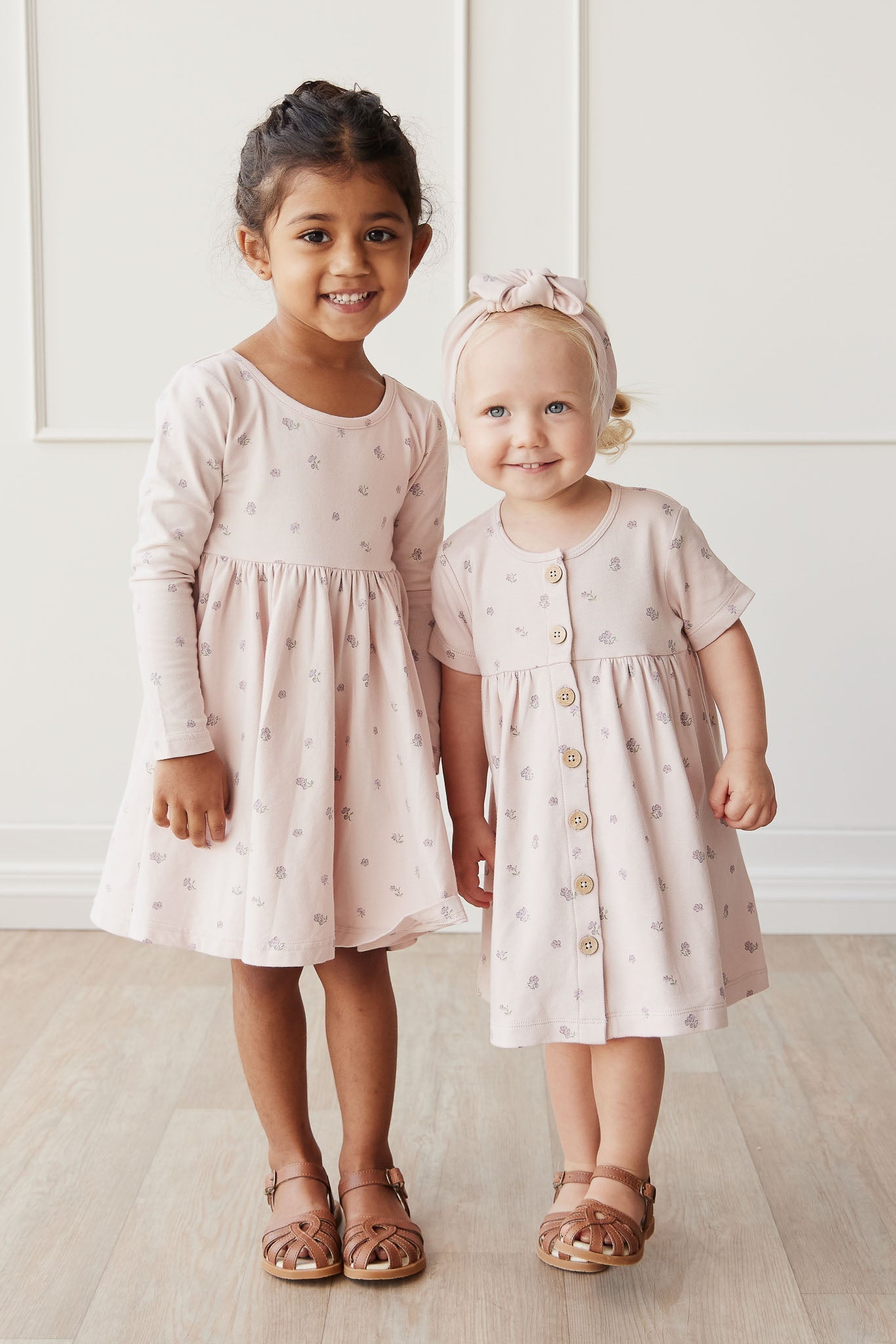 Organic Cotton Tallulah Dress - Meredith Violet
