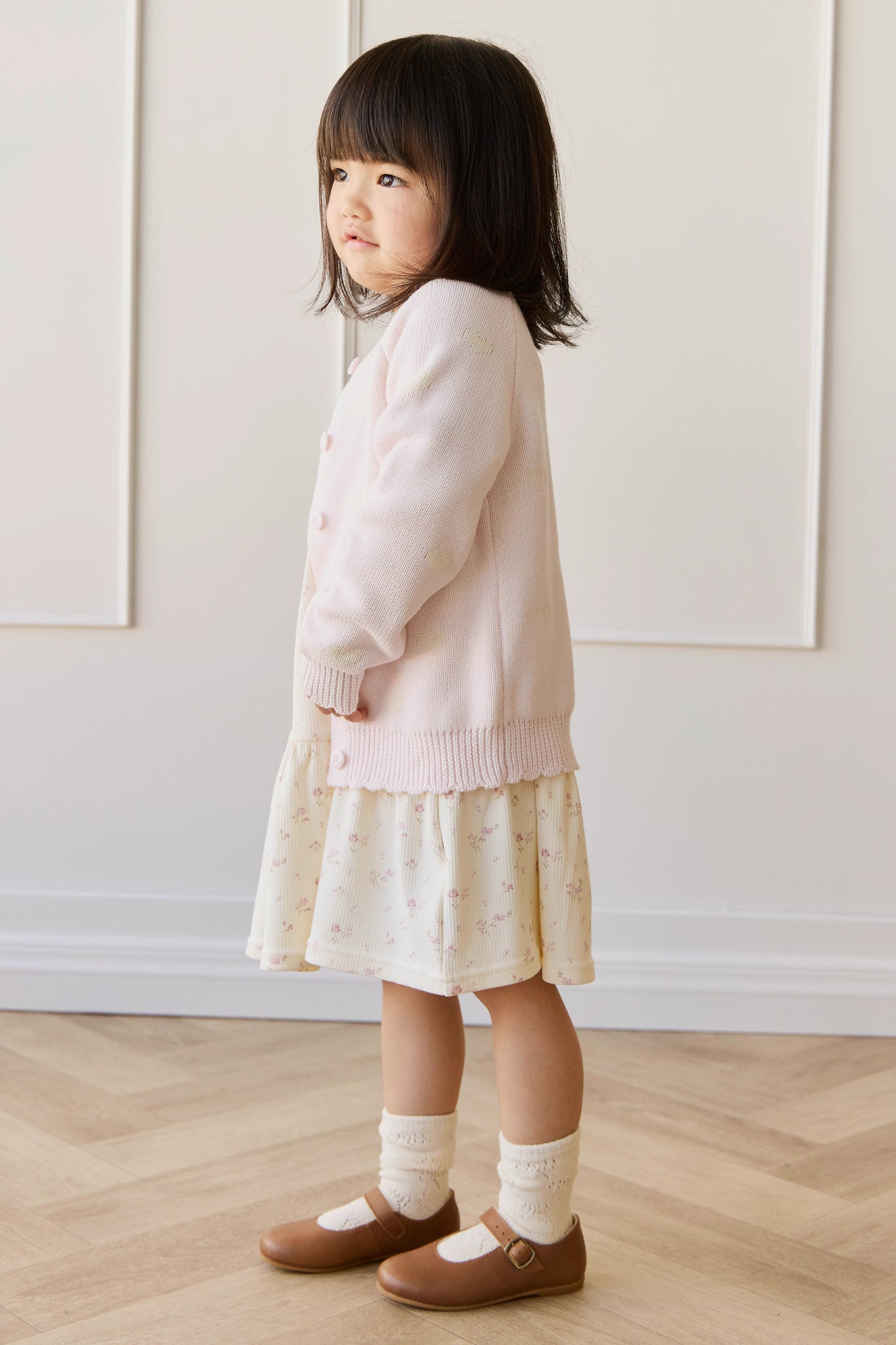Anna Cardigan - Petite Heart Calcite