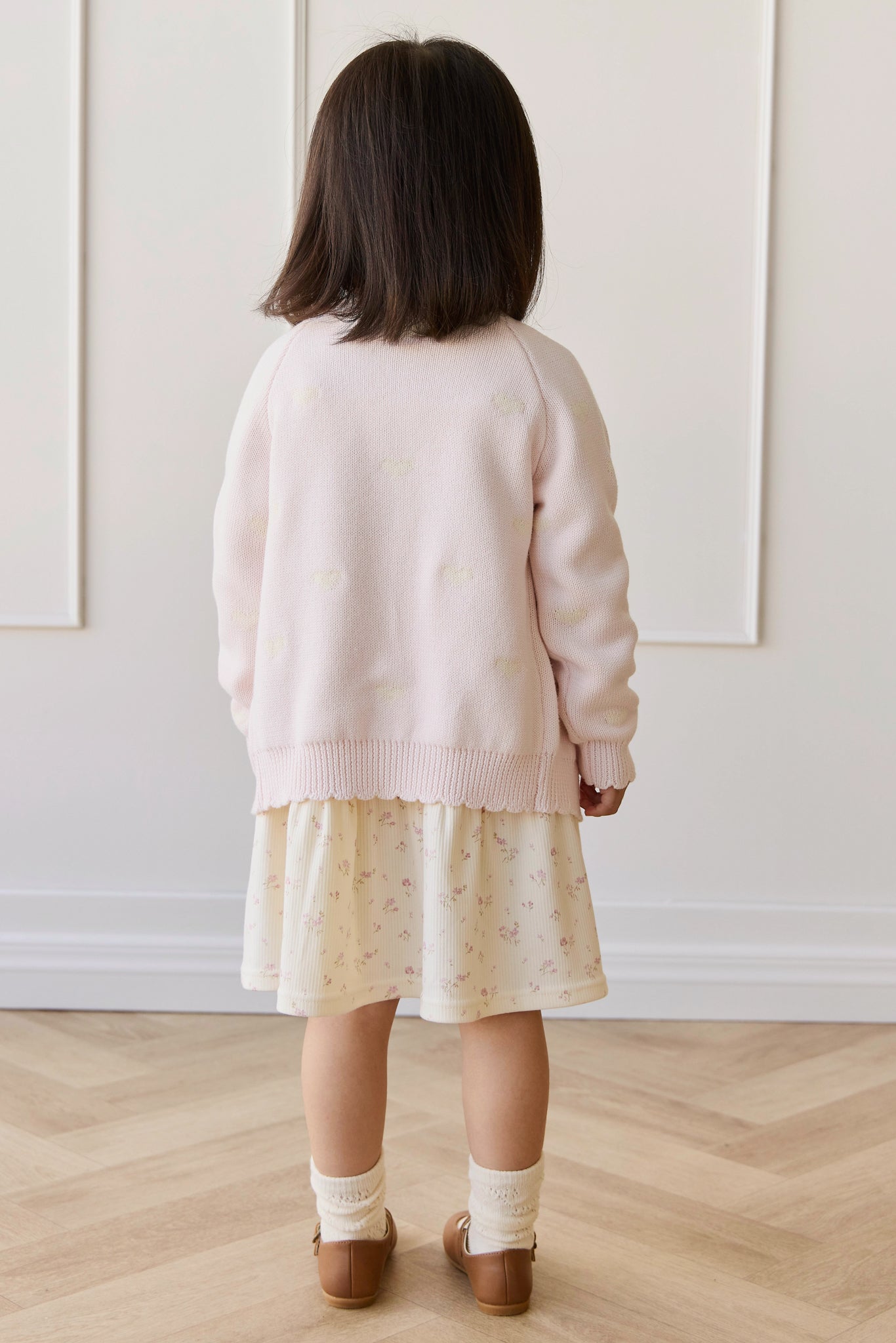 Anna Cardigan - Petite Heart Calcite