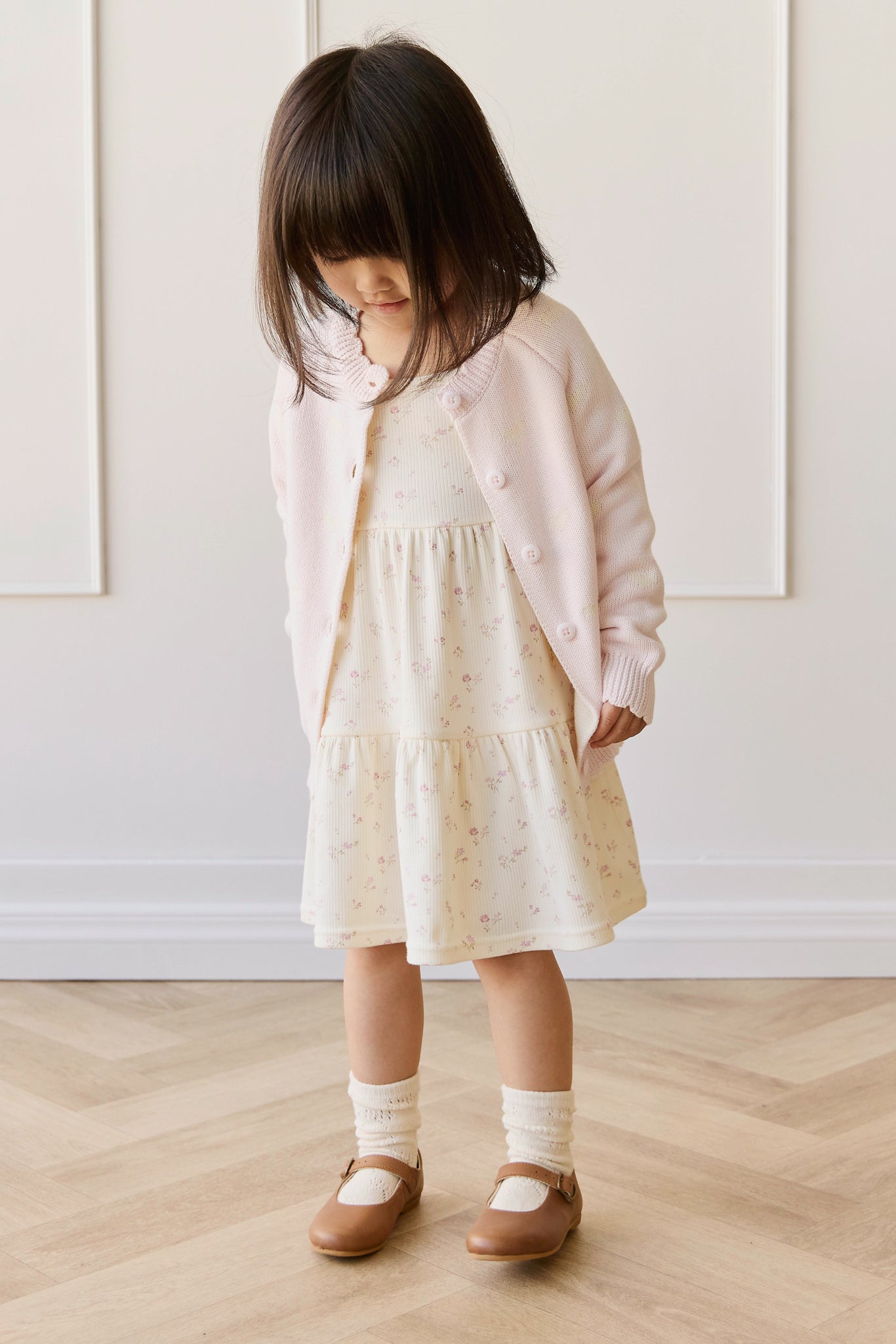 Anna Cardigan - Petite Heart Calcite