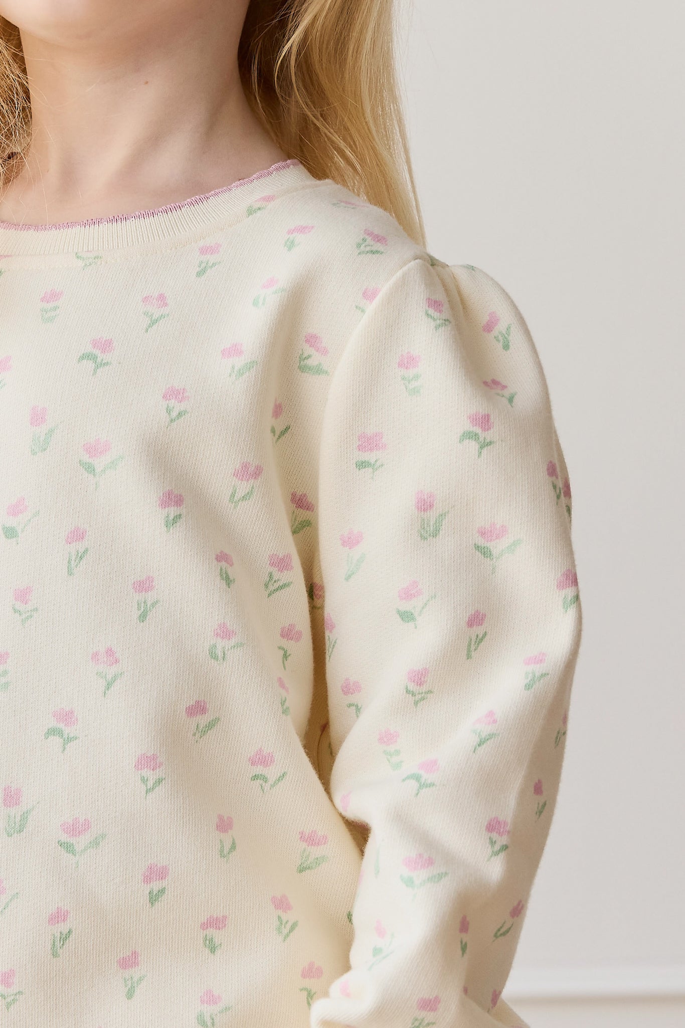 Organic Cotton Monroe Sweatshirt - Lila Pink