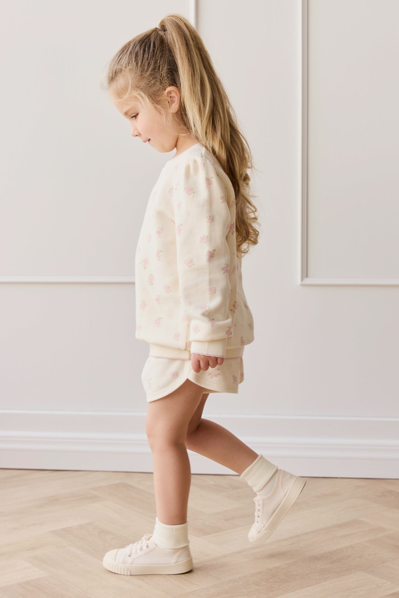 Organic Cotton Monroe Sweatshirt - Simone Egret