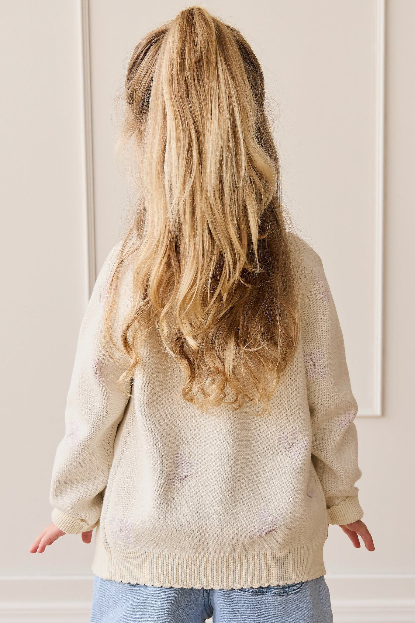 Jamie Cardigan - Parchment Jamie's Atrium