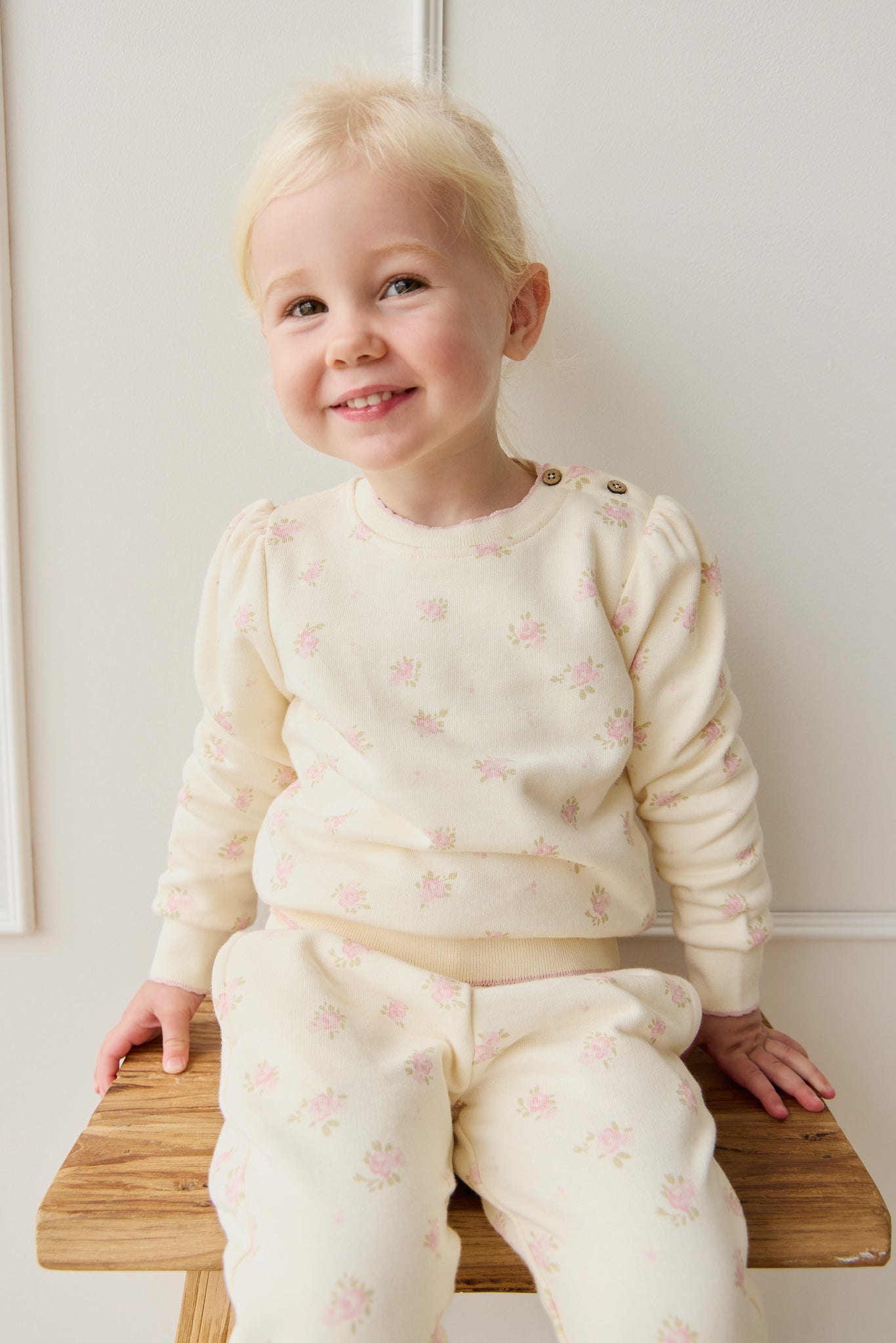 Organic Cotton Monroe Sweatshirt - Simone Egret