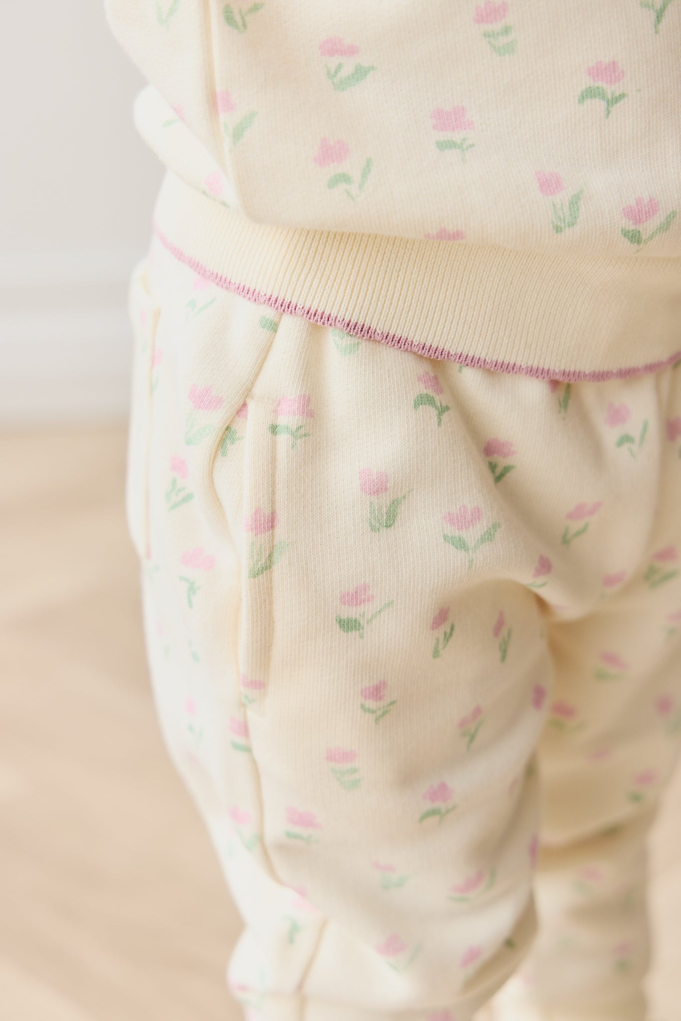 Organic Cotton Monroe Track Pant - Lila Pink