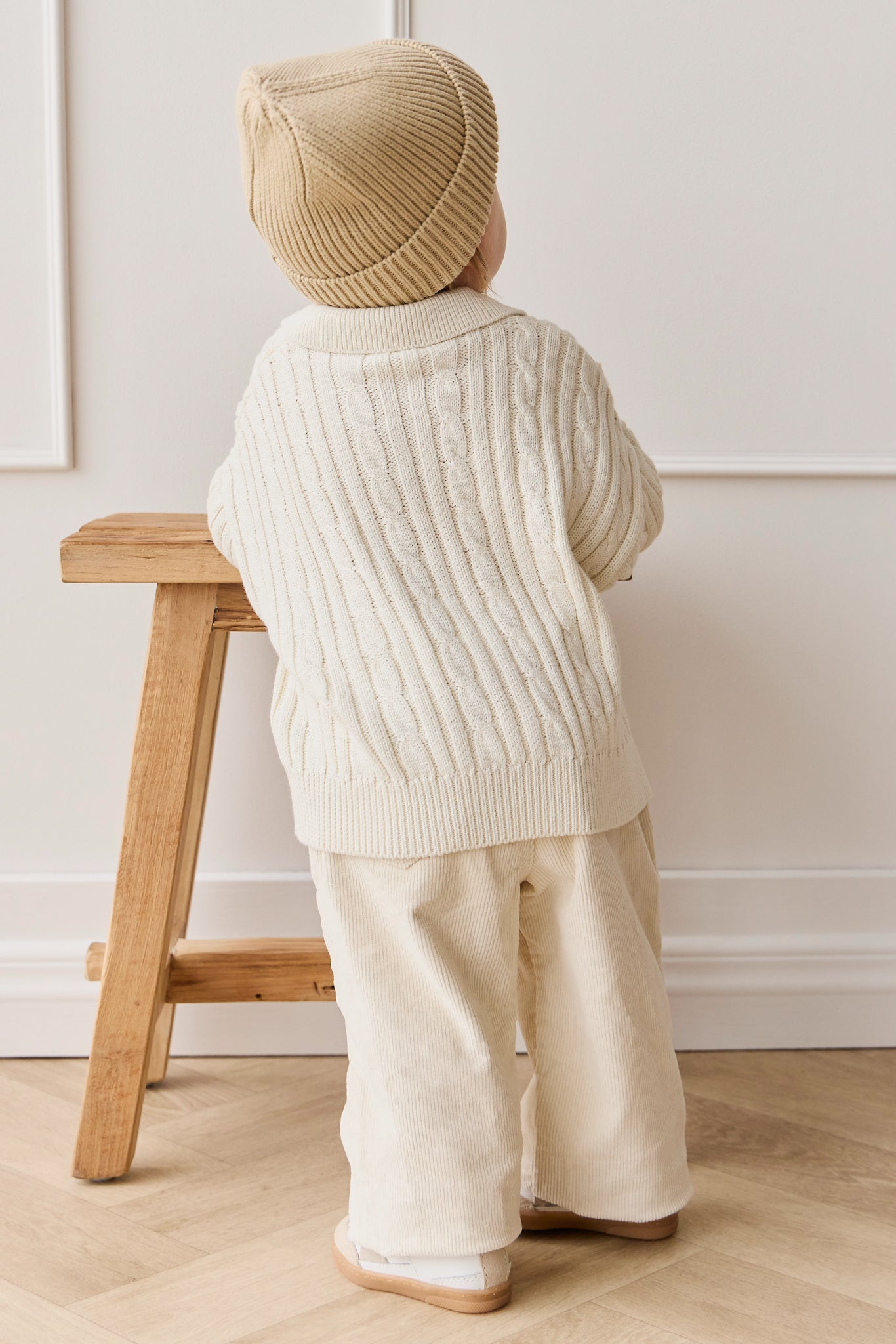 Wade Knitted Jumper - Cloud