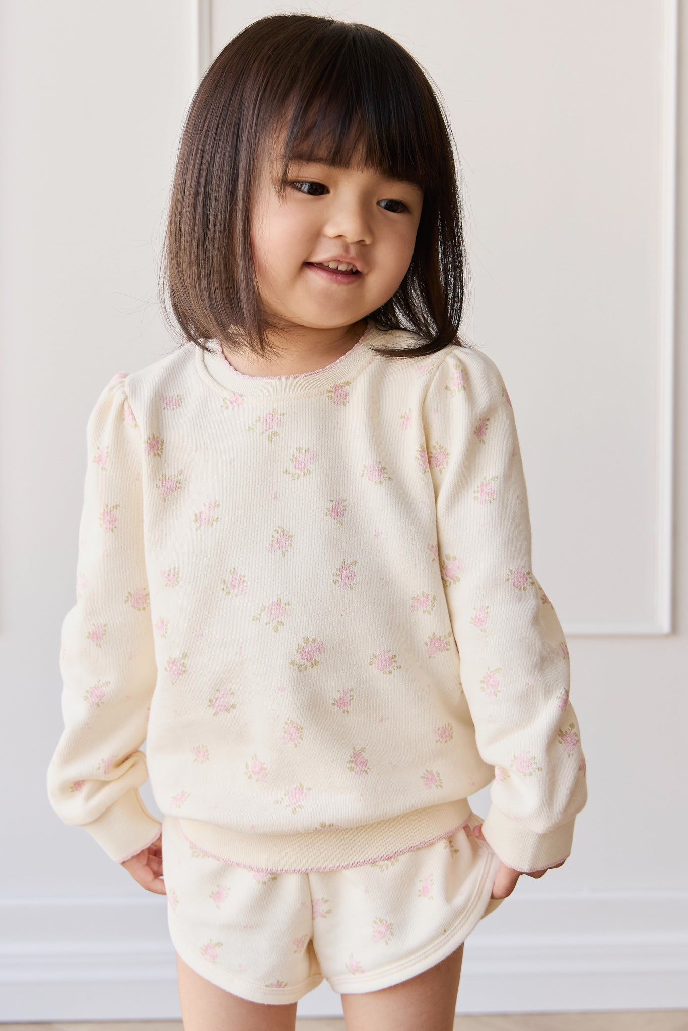 Organic Cotton Monroe Sweatshirt - Simone Egret