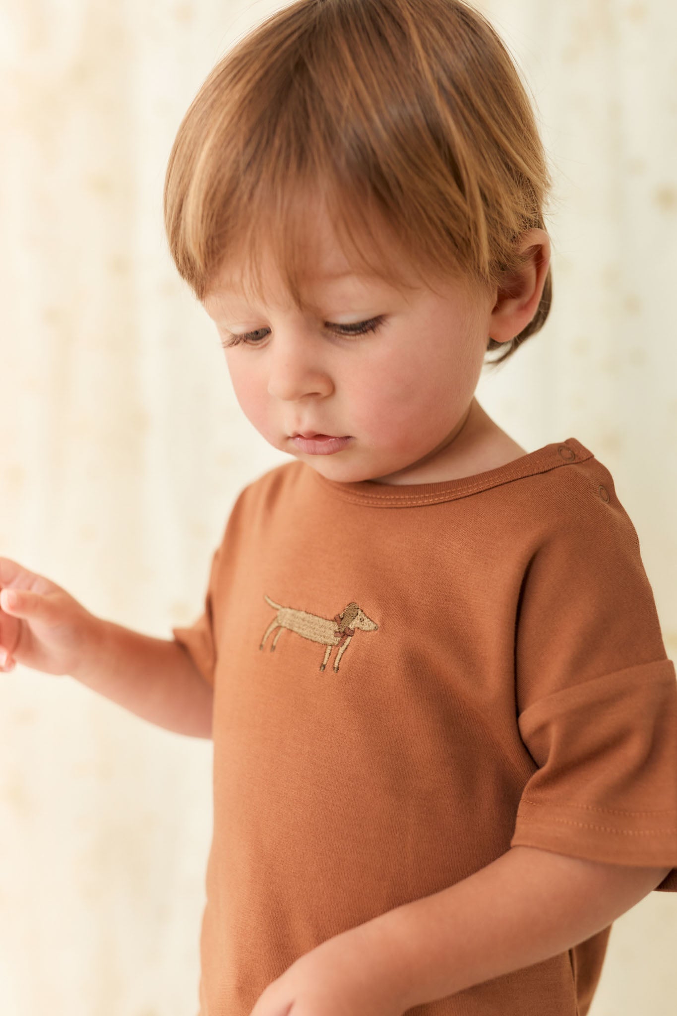 Pima Cotton Eddie T-Shirt - Spiced Cosy Basil
