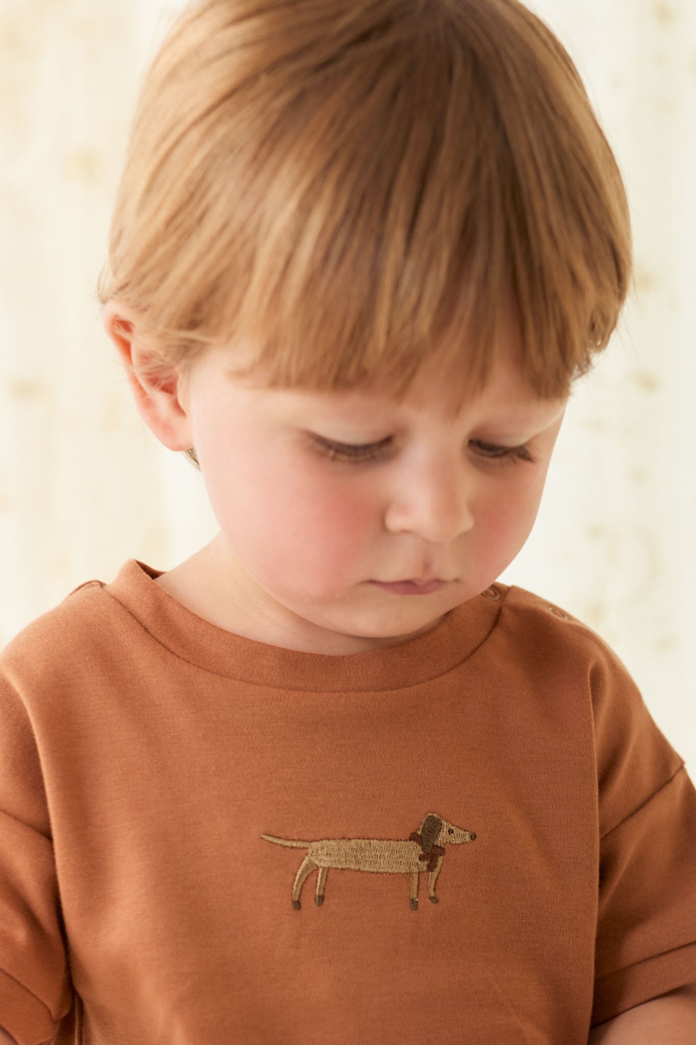 Pima Cotton Eddie T-Shirt - Spiced Cosy Basil