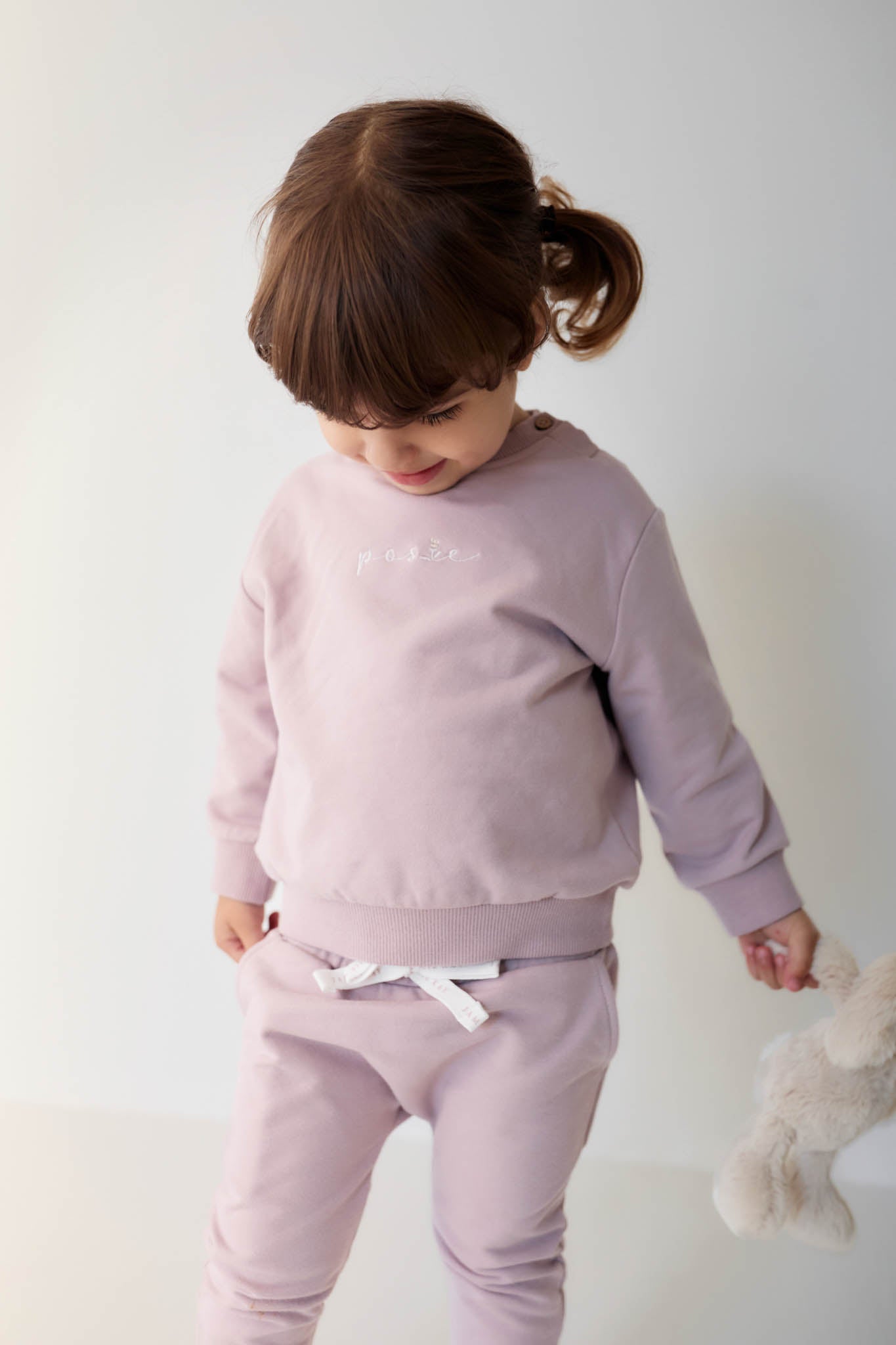 Organic Cotton Morgan Track Pant - Heather Haze