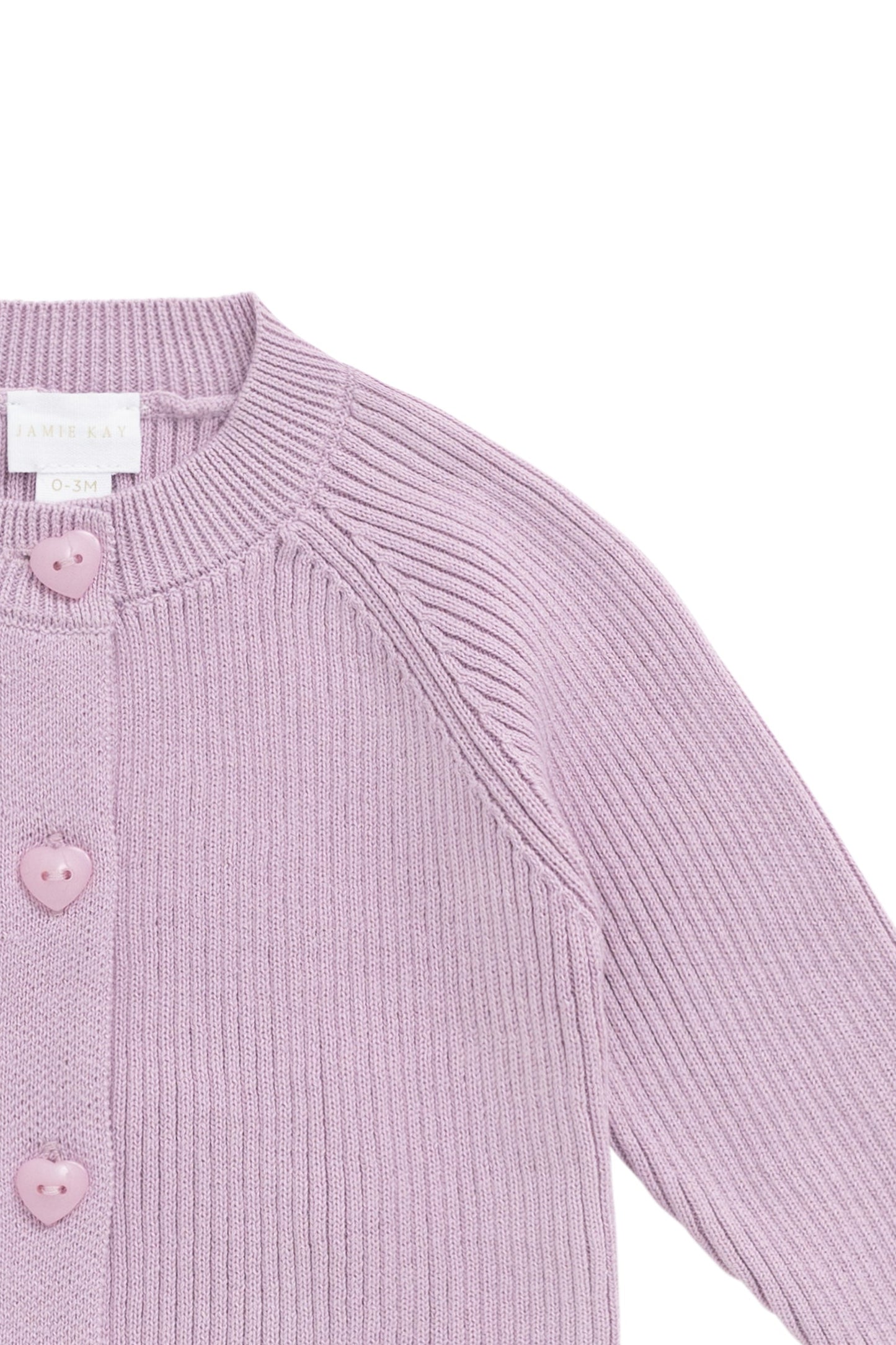 Noelle Cardigan - Lilac Blush