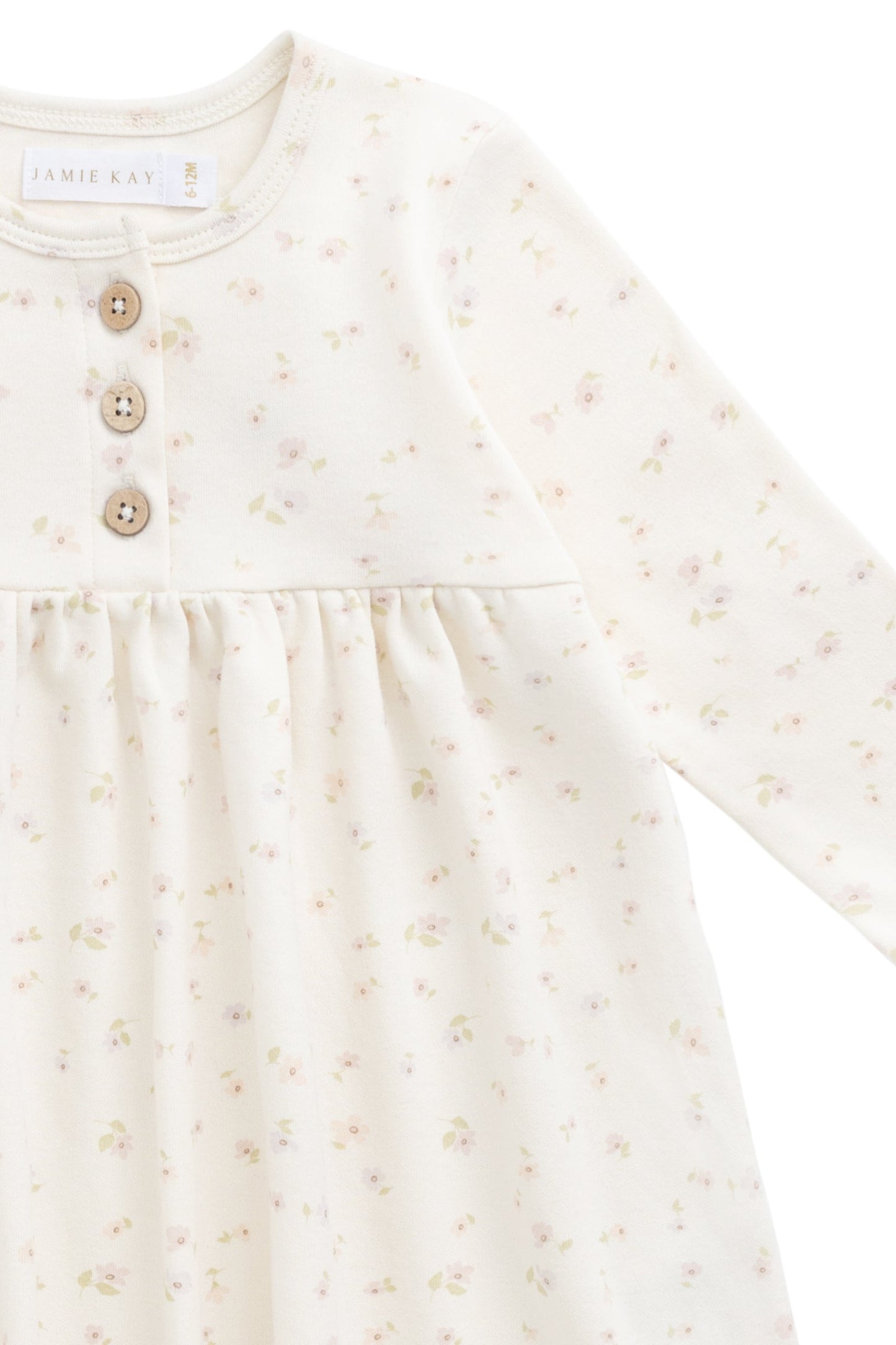 Organic Cotton Bridget Dress - Briella Whisper