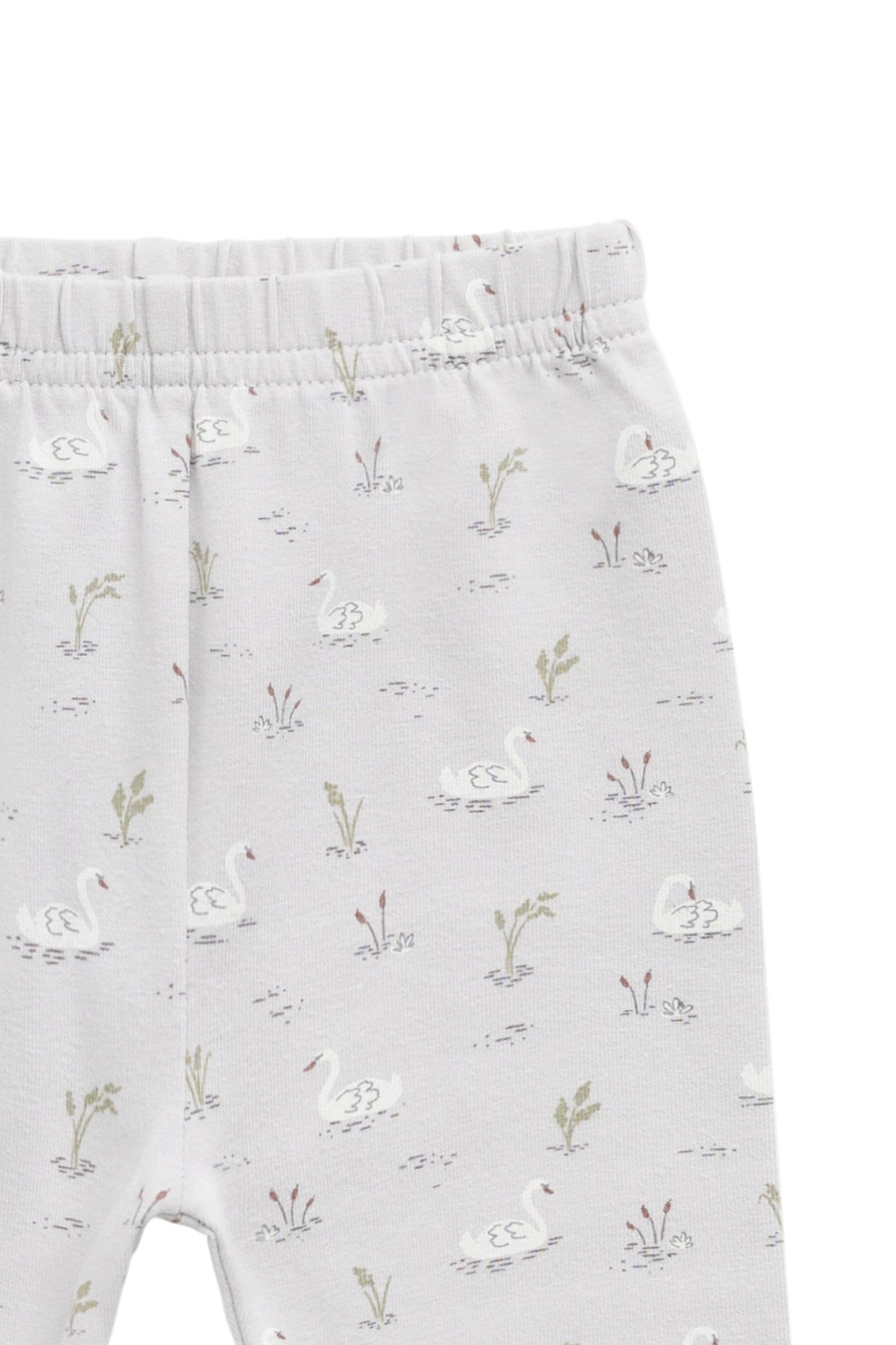 Organic Cotton Everyday Legging - Swanning Dawn Blue
