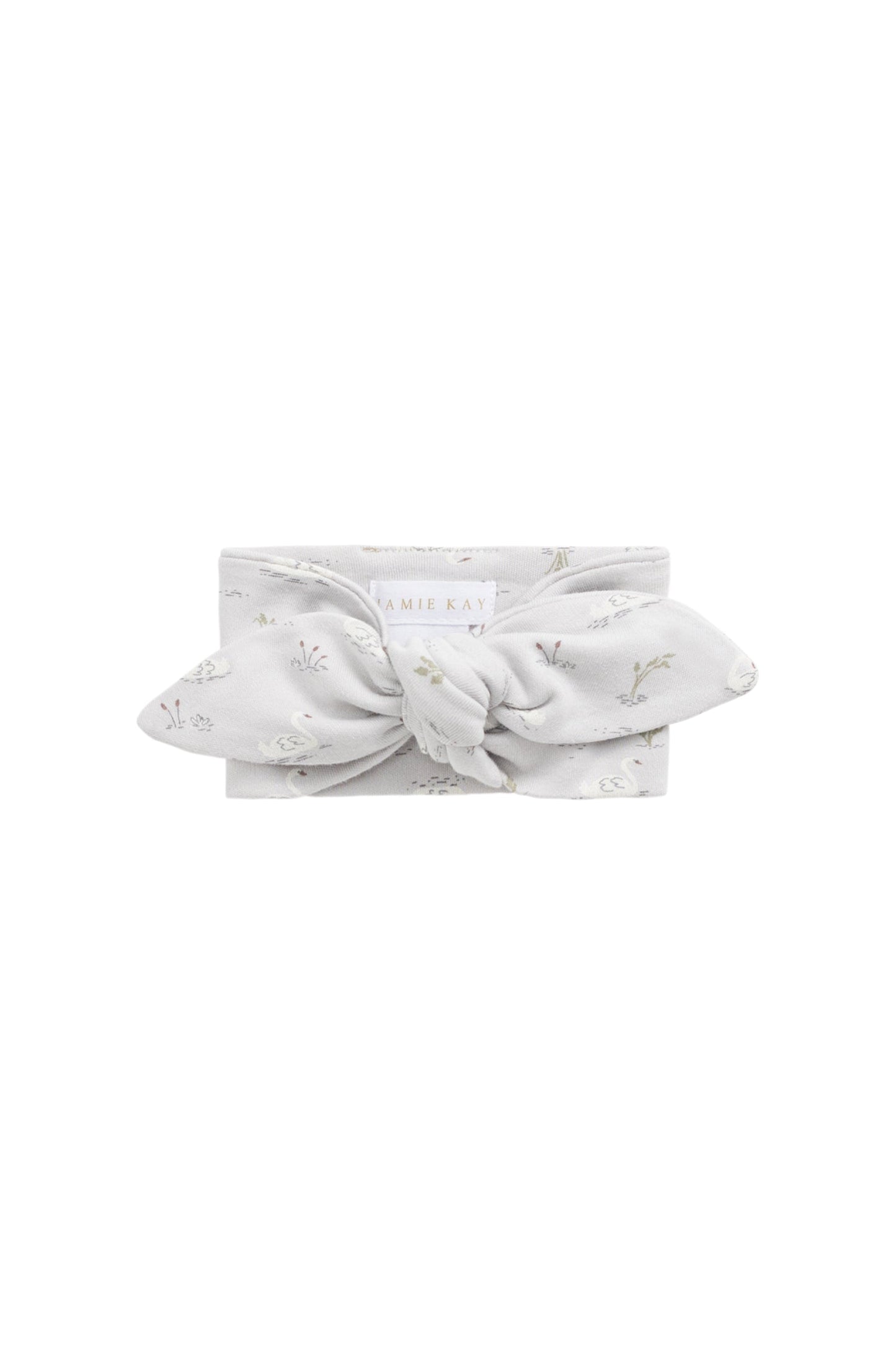 Organic Cotton Headband - Swanning Dawn Blue
