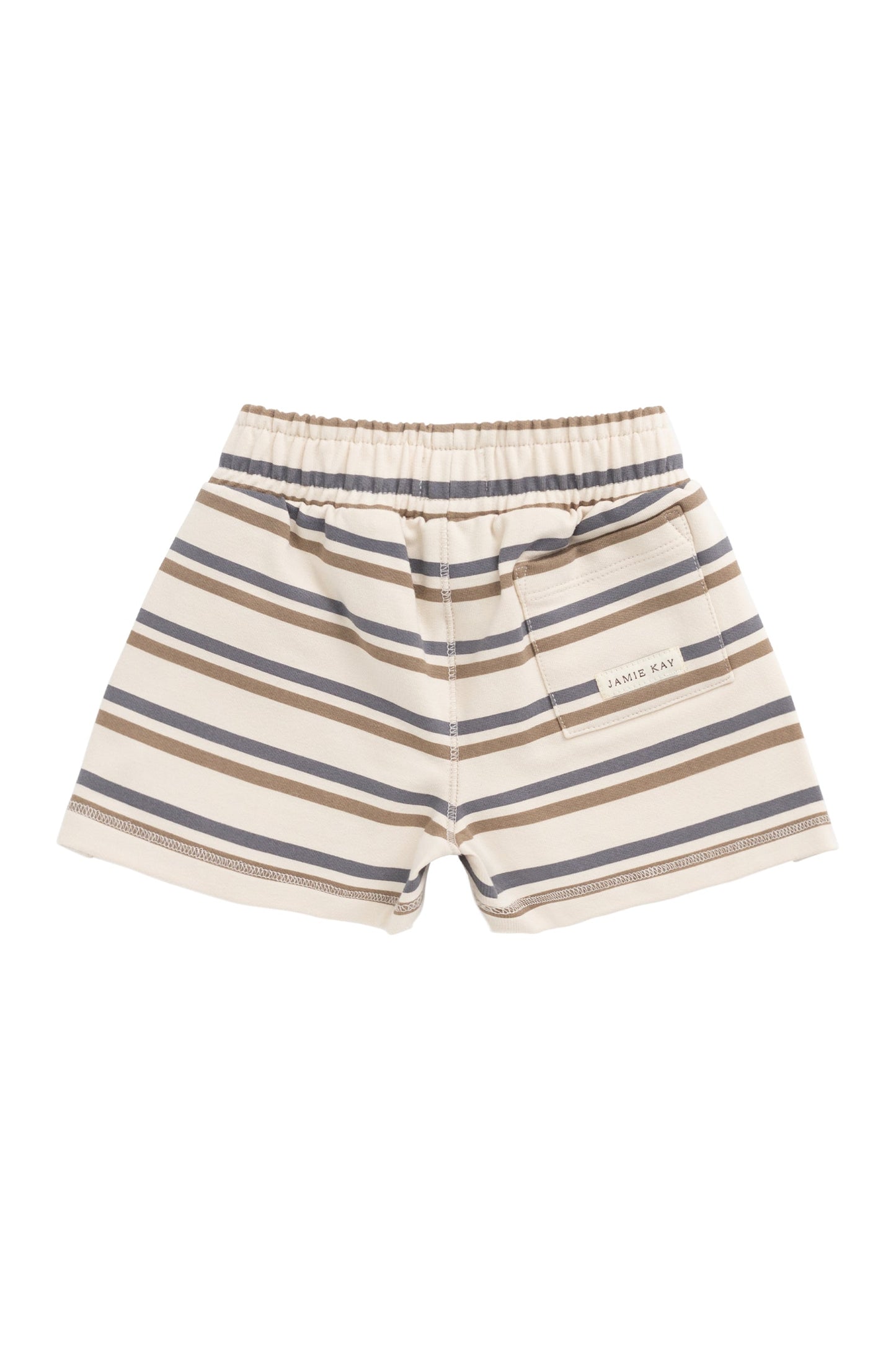 Organic Cotton Jalen Short - Raynor Stripe North Sea
