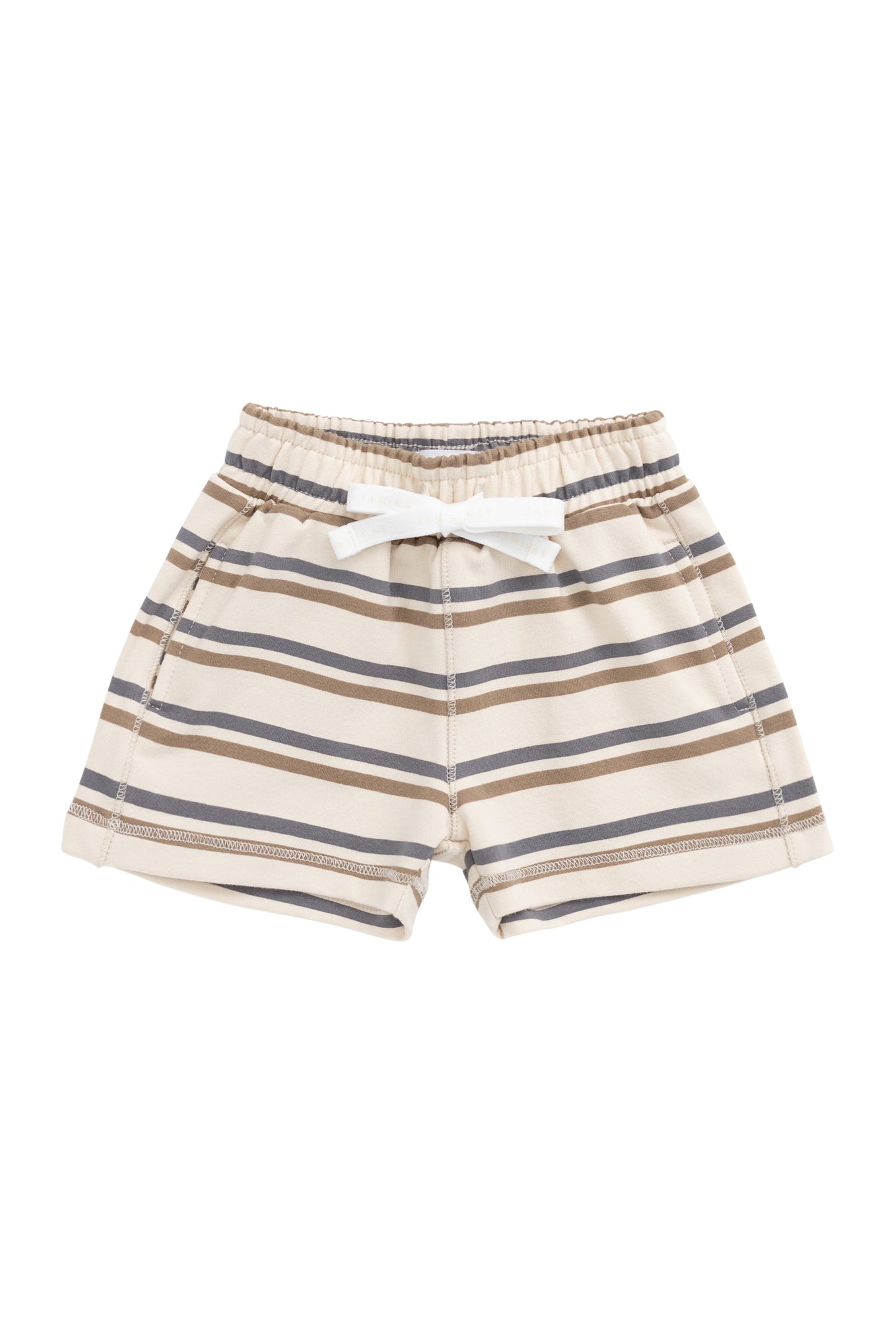 Organic Cotton Jalen Short - Raynor Stripe North Sea