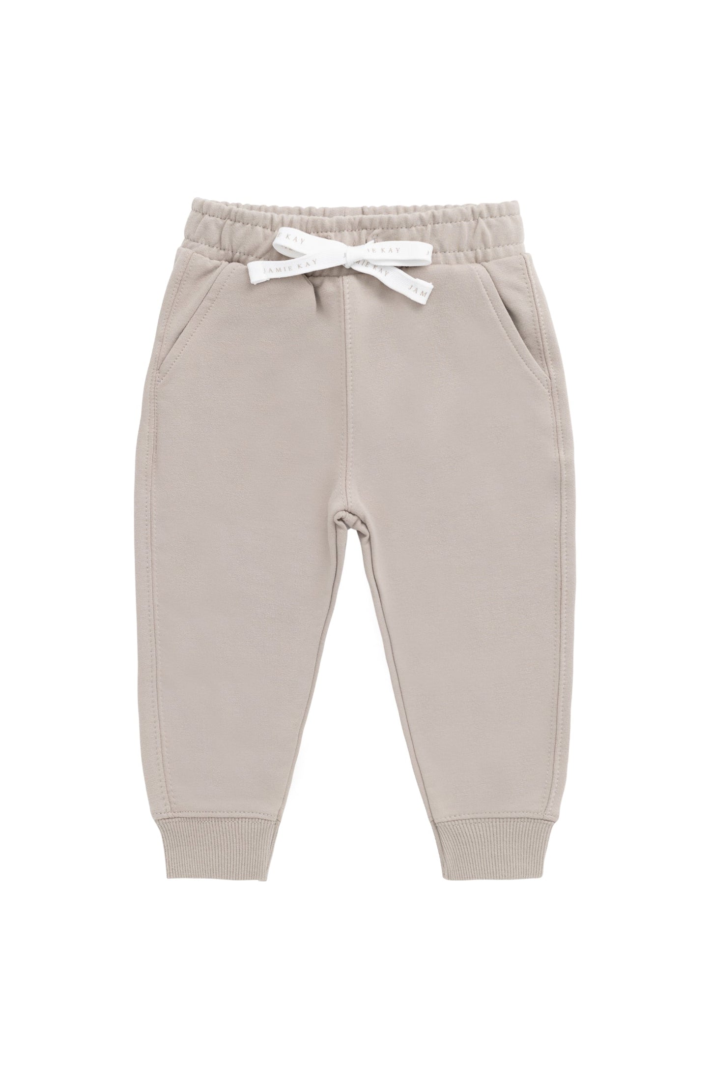 Organic Cotton Jalen Track Pant - Hazy Taupe