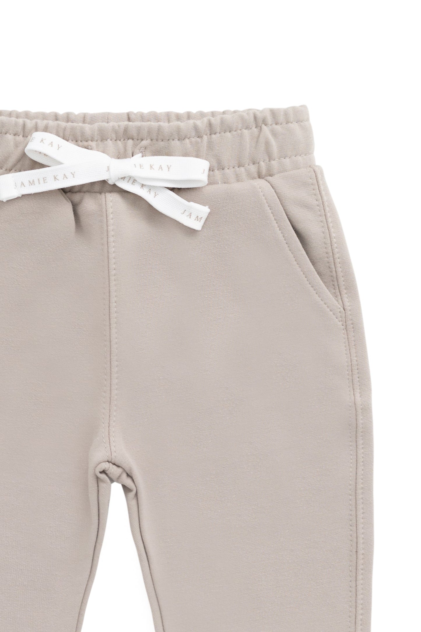 Organic Cotton Jalen Track Pant - Hazy Taupe