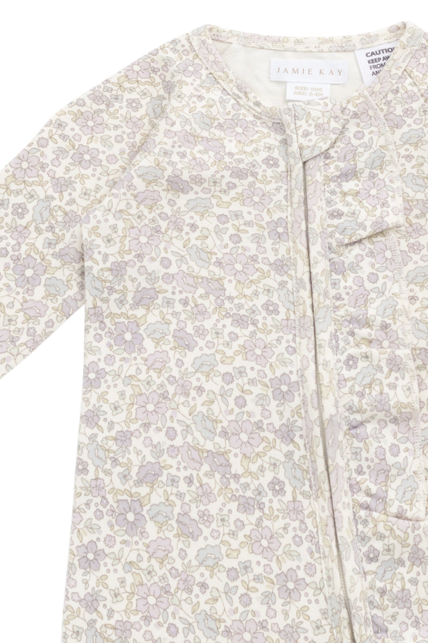 Organic Cotton Melanie Onepiece - Amelia Pastel