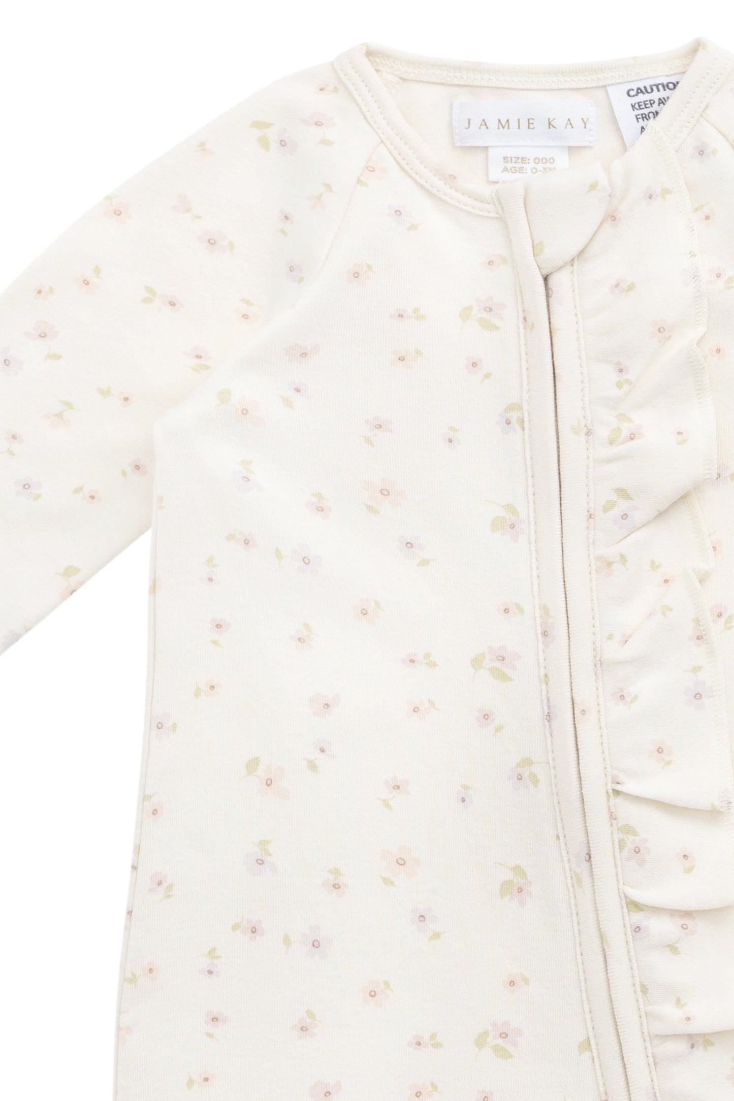 Organic Cotton Melanie Onepiece - Briella Whisper