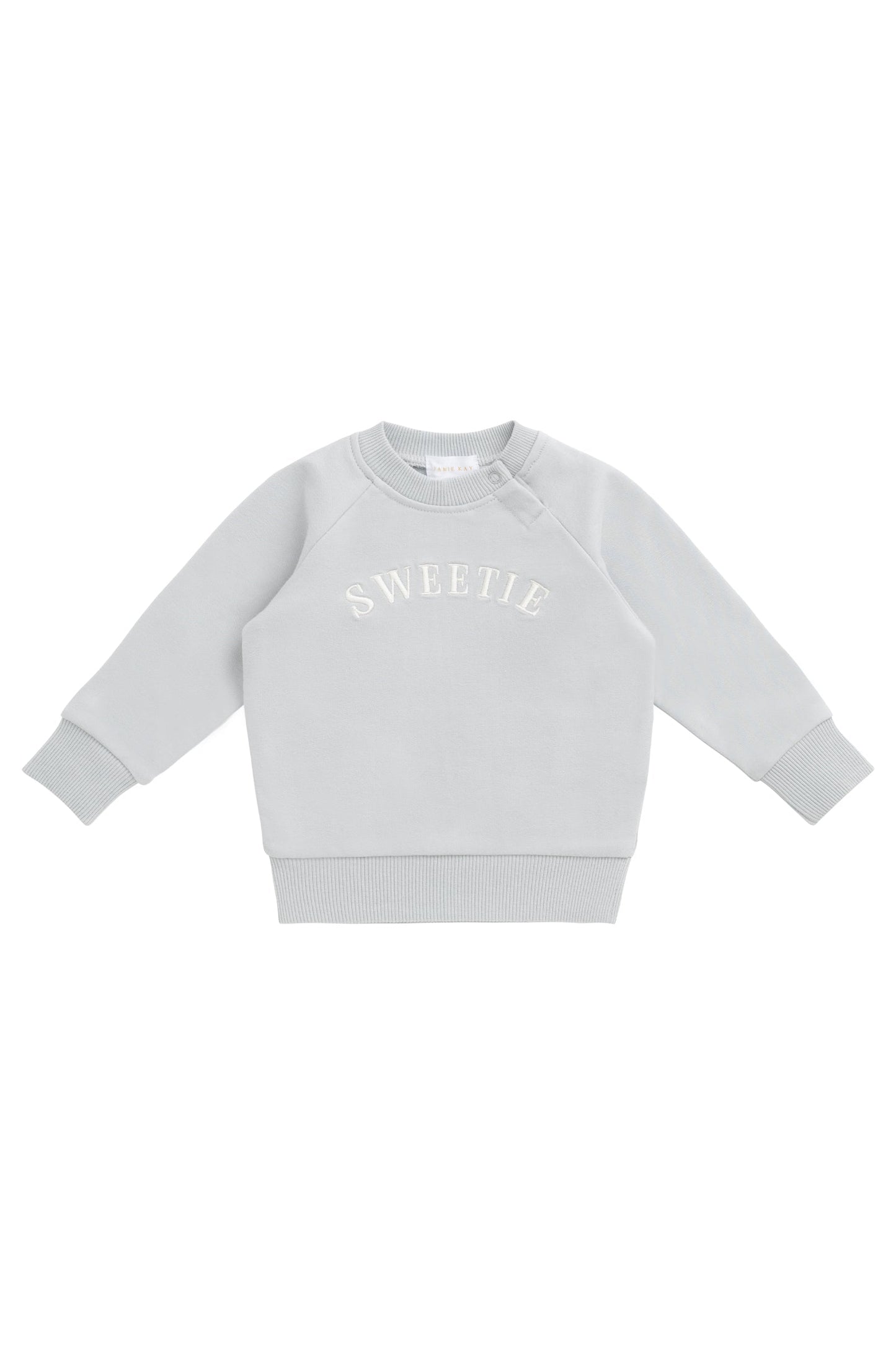Organic Cotton Mimi Sweatshirt - Dawn Blue Sweetie