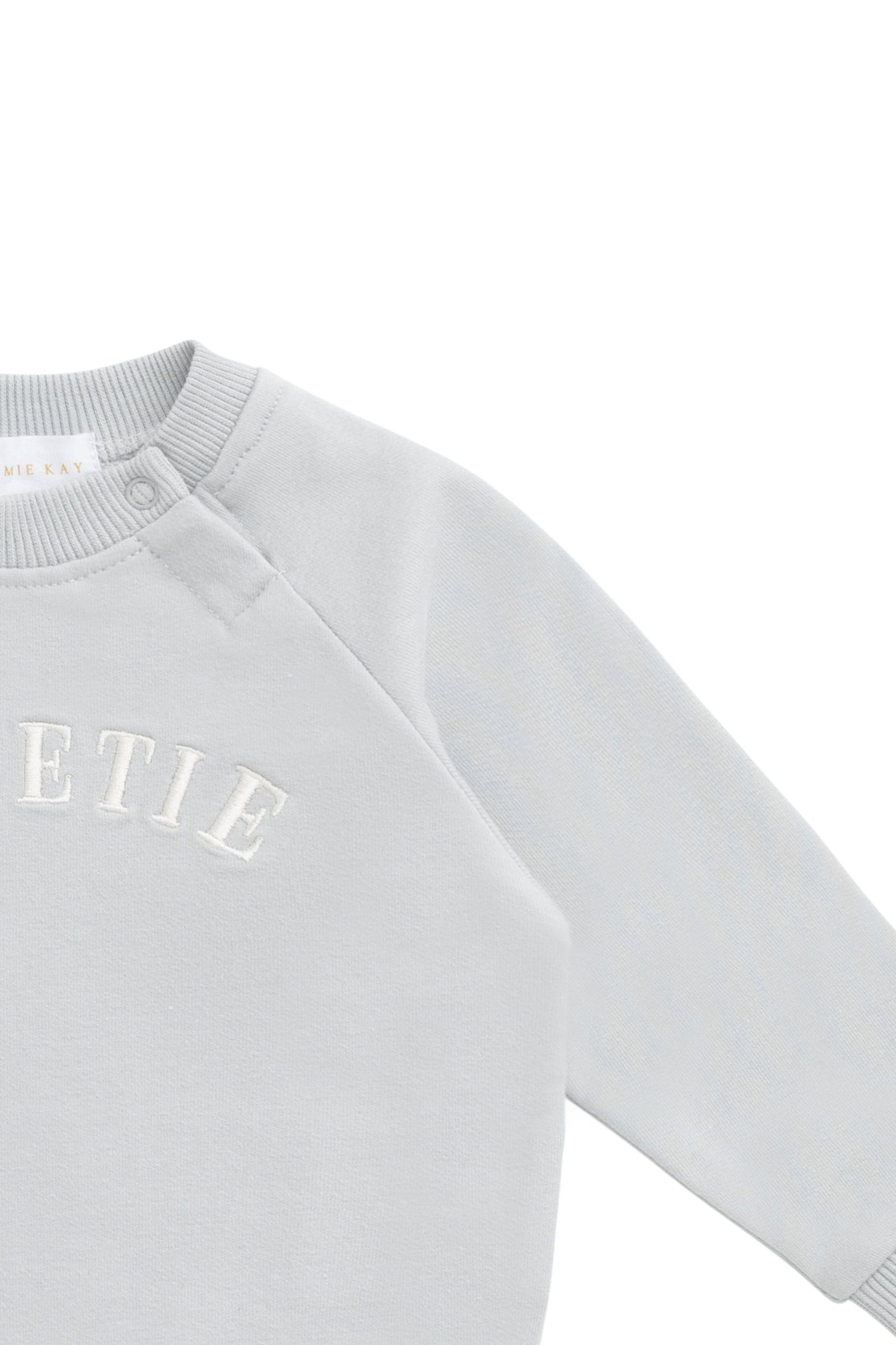Organic Cotton Mimi Sweatshirt - Dawn Blue Sweetie