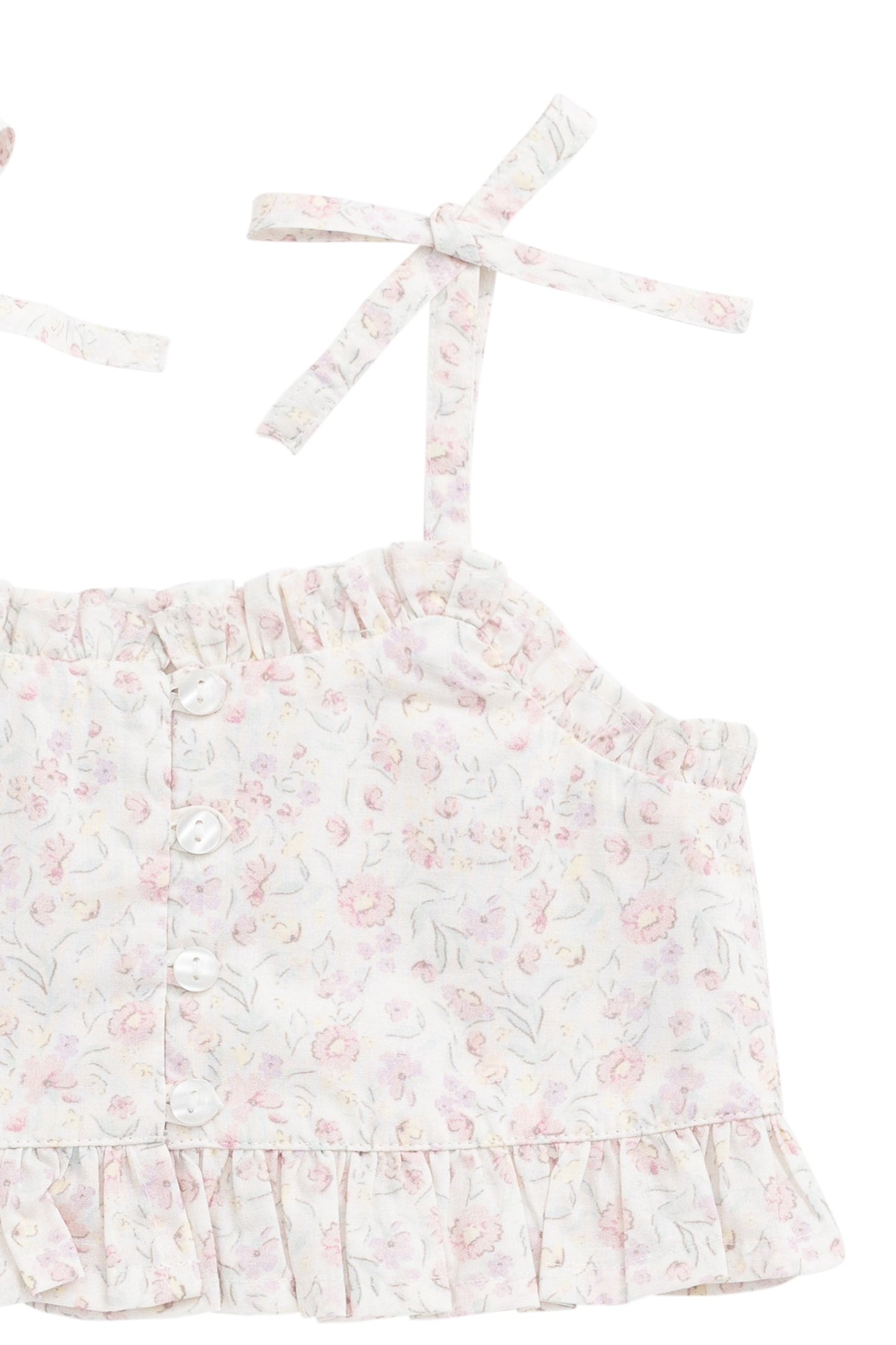 Organic Cotton Mirabel Top - Grace Floral