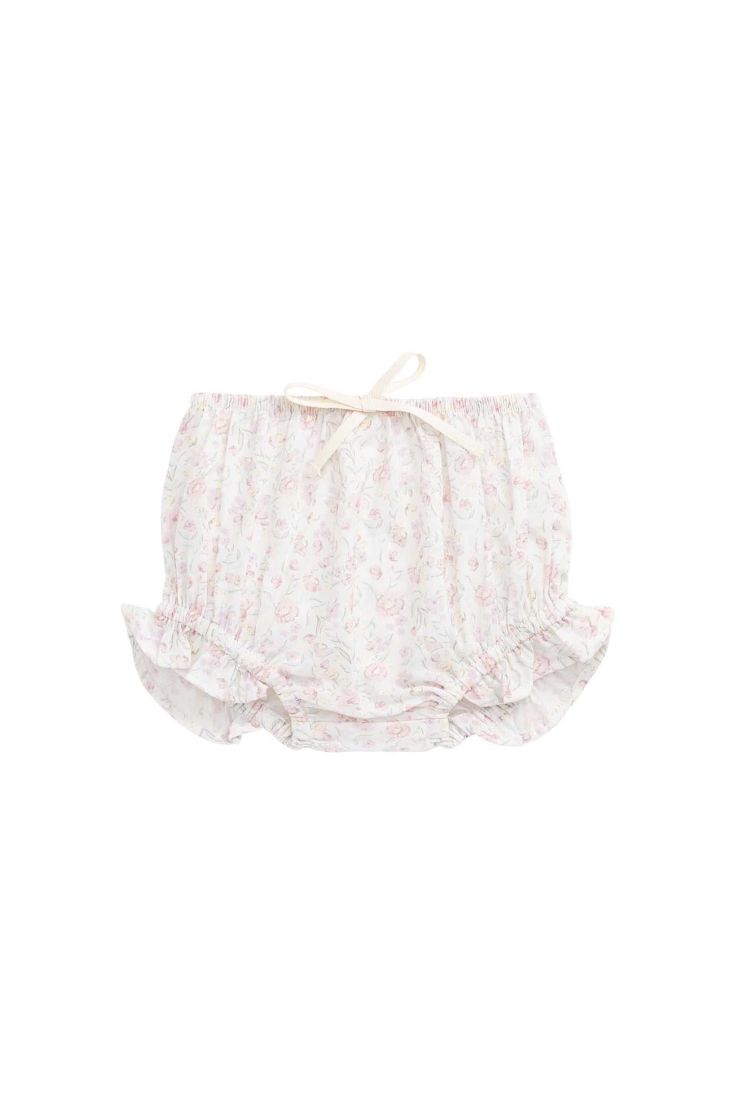 Organic Cotton Voile Frill Bloomer - Grace Floral