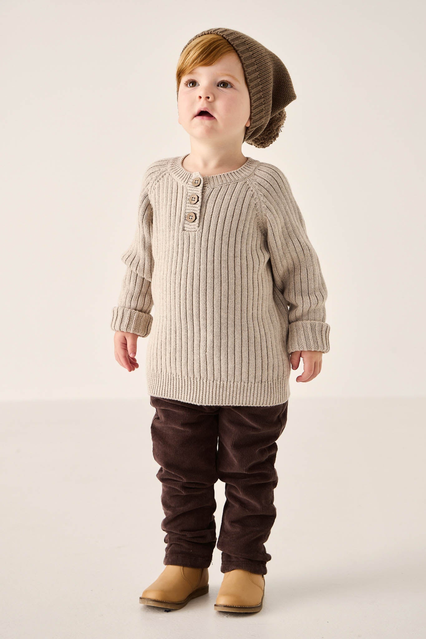 Austin Woven Pant - Bear