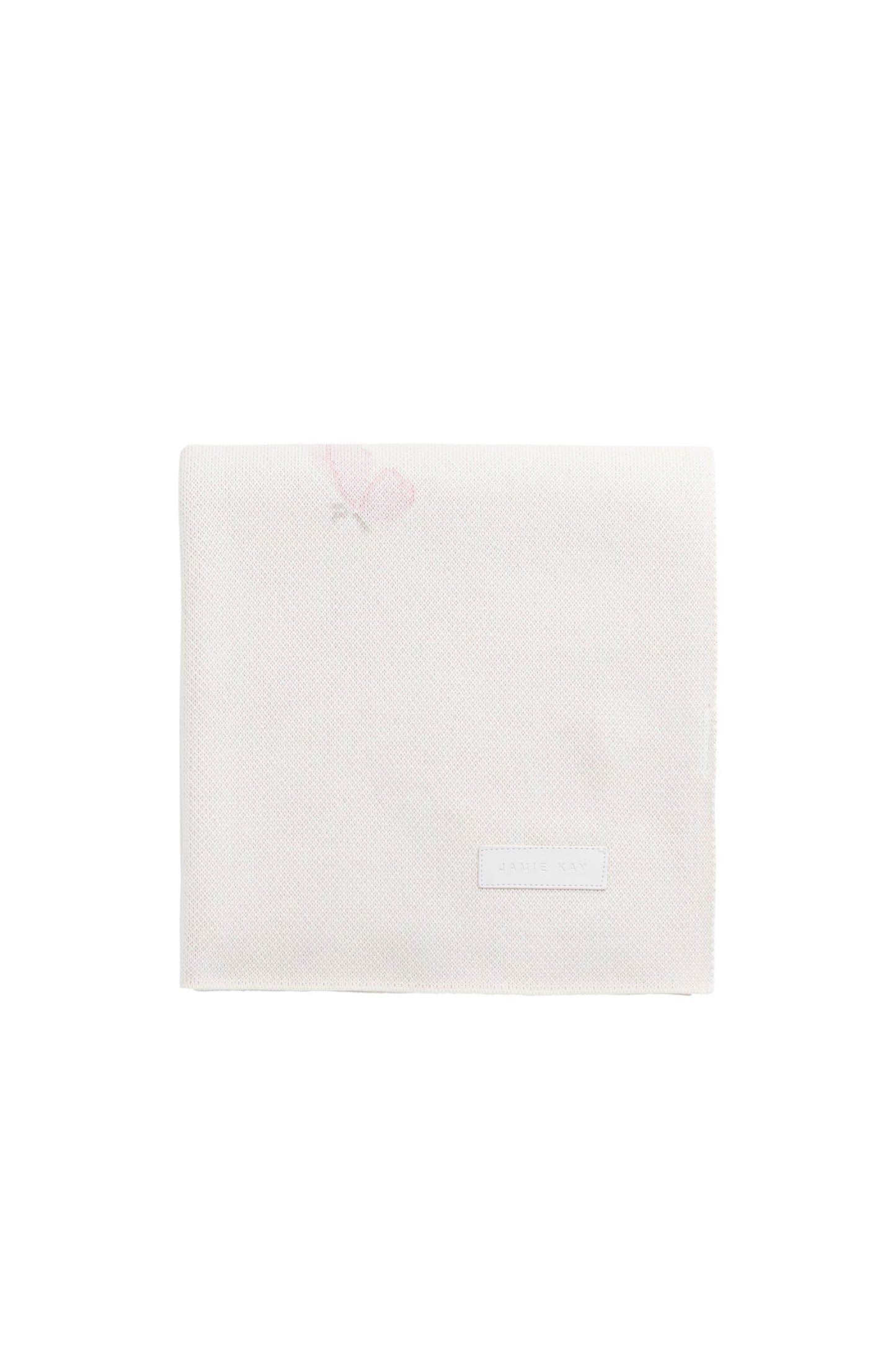 Cassie Jacquard Blanket - Egret
