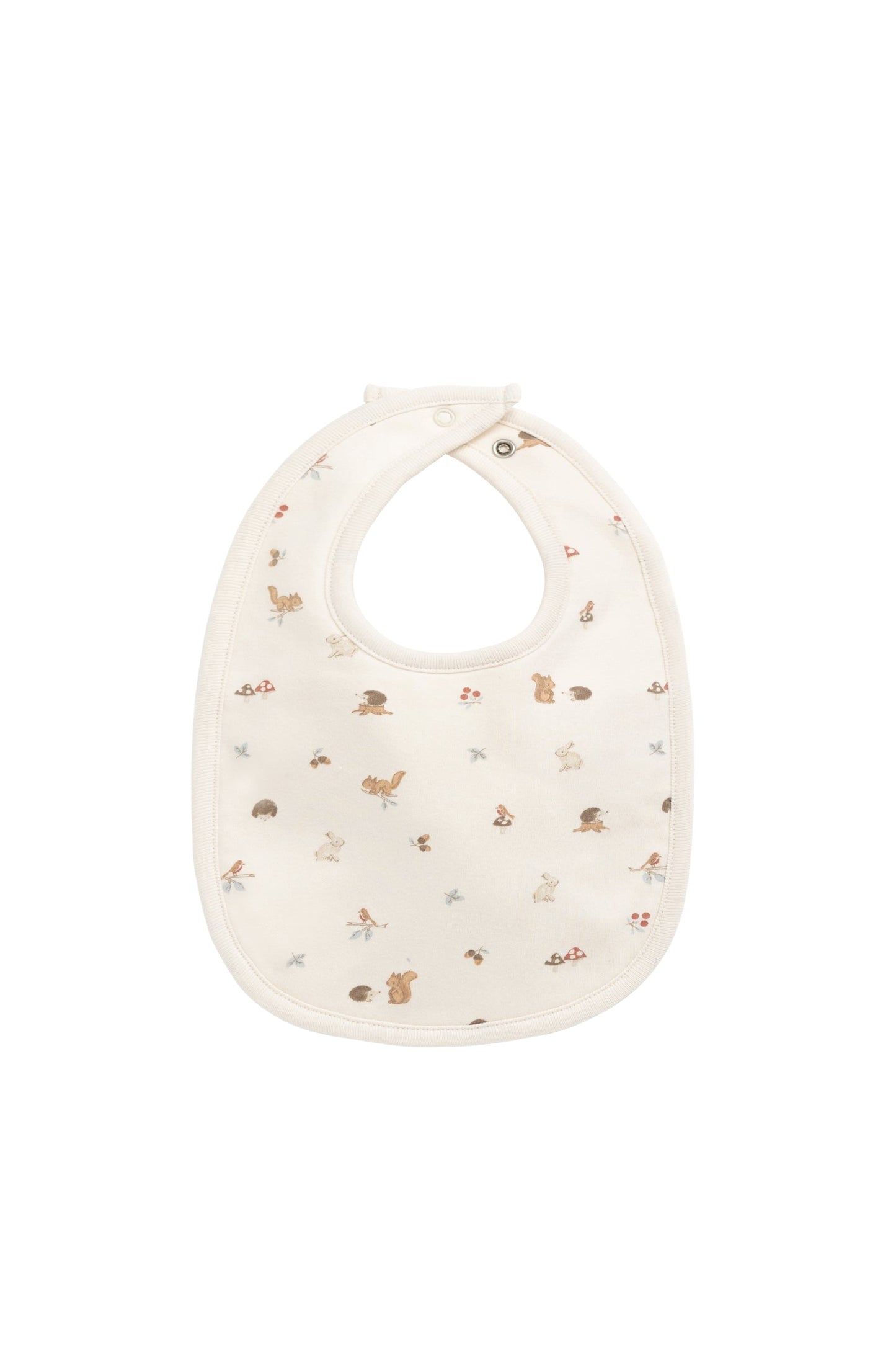 Organic Cotton Bib - Forest Gathering