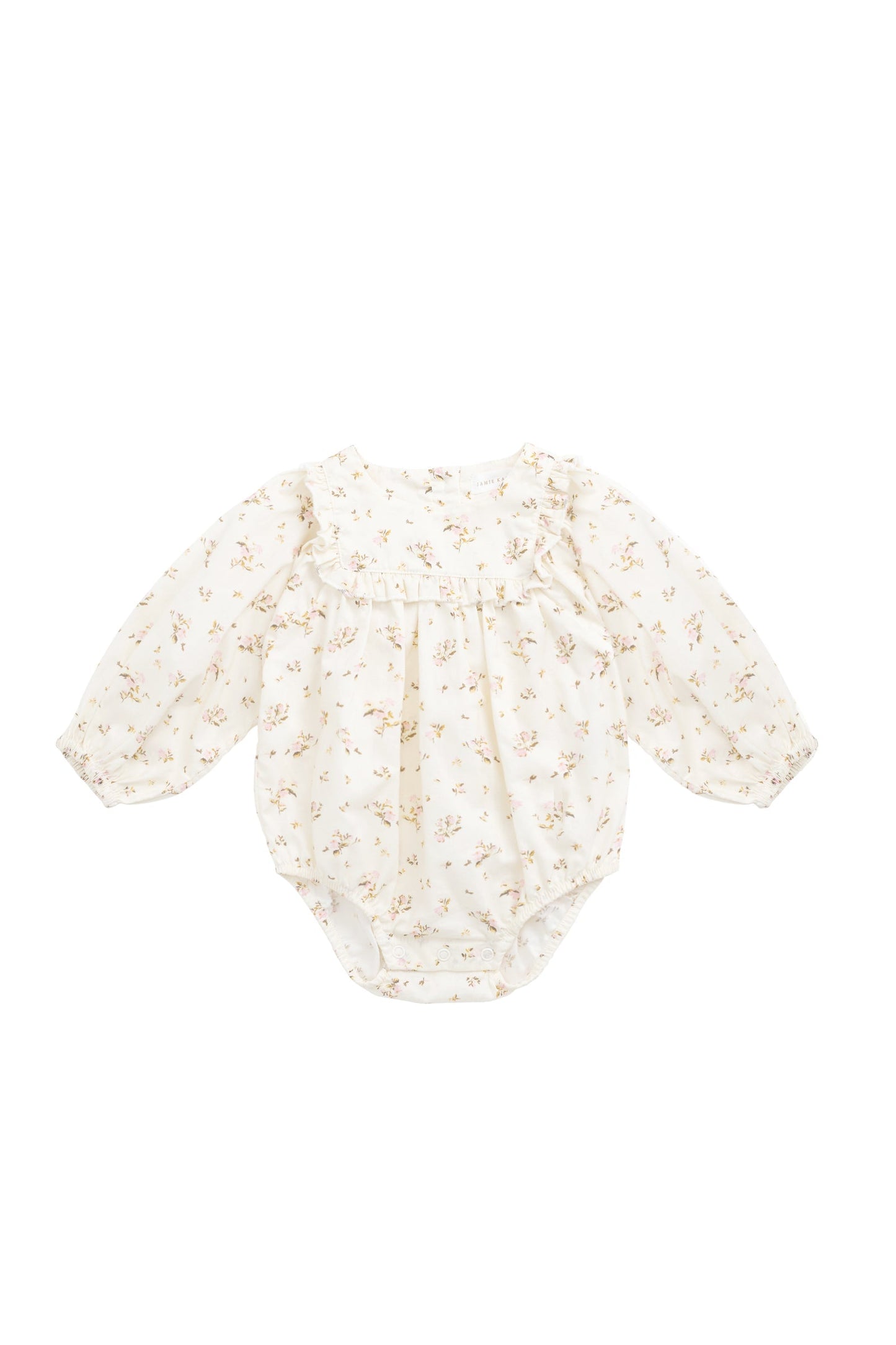Organic Cotton Frances Playsuit - Bianca Antique