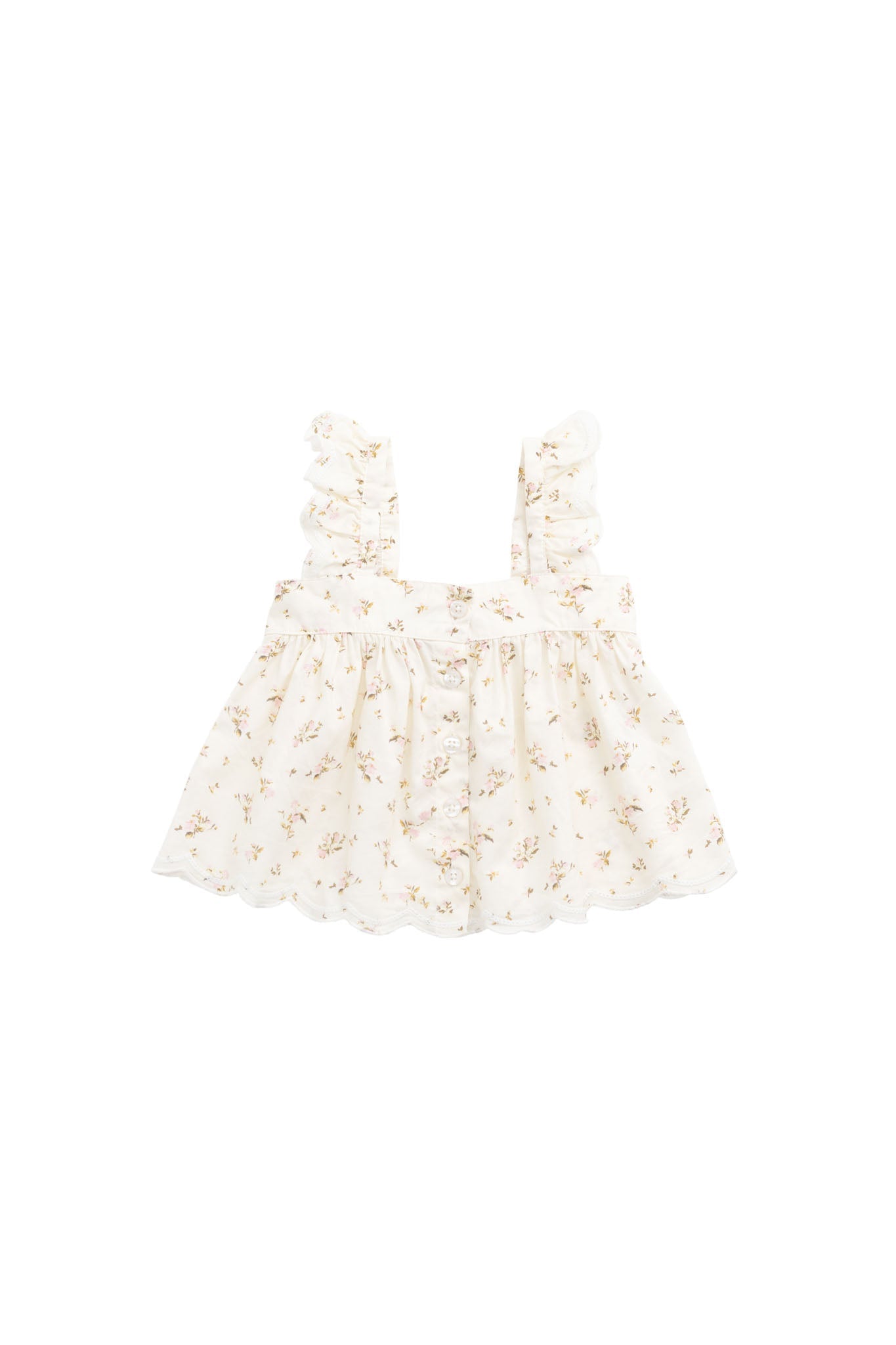 Organic Cotton Haylen Top - Bianca Antique