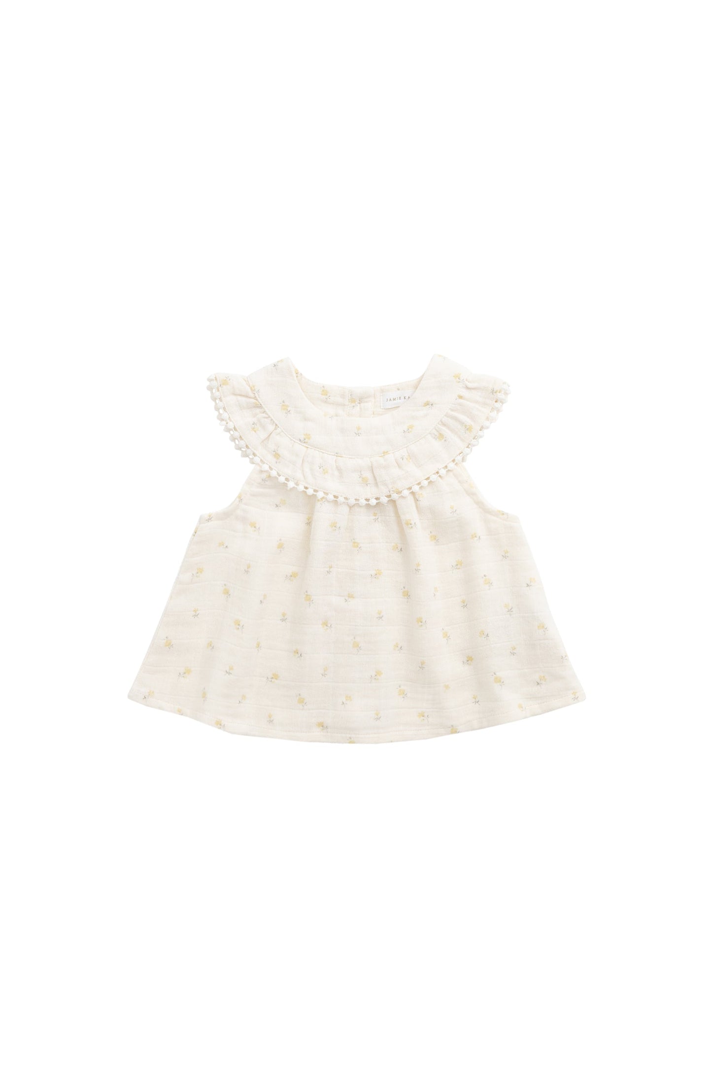 Organic Cotton Muslin Annalise Top - Vintage Ditsy