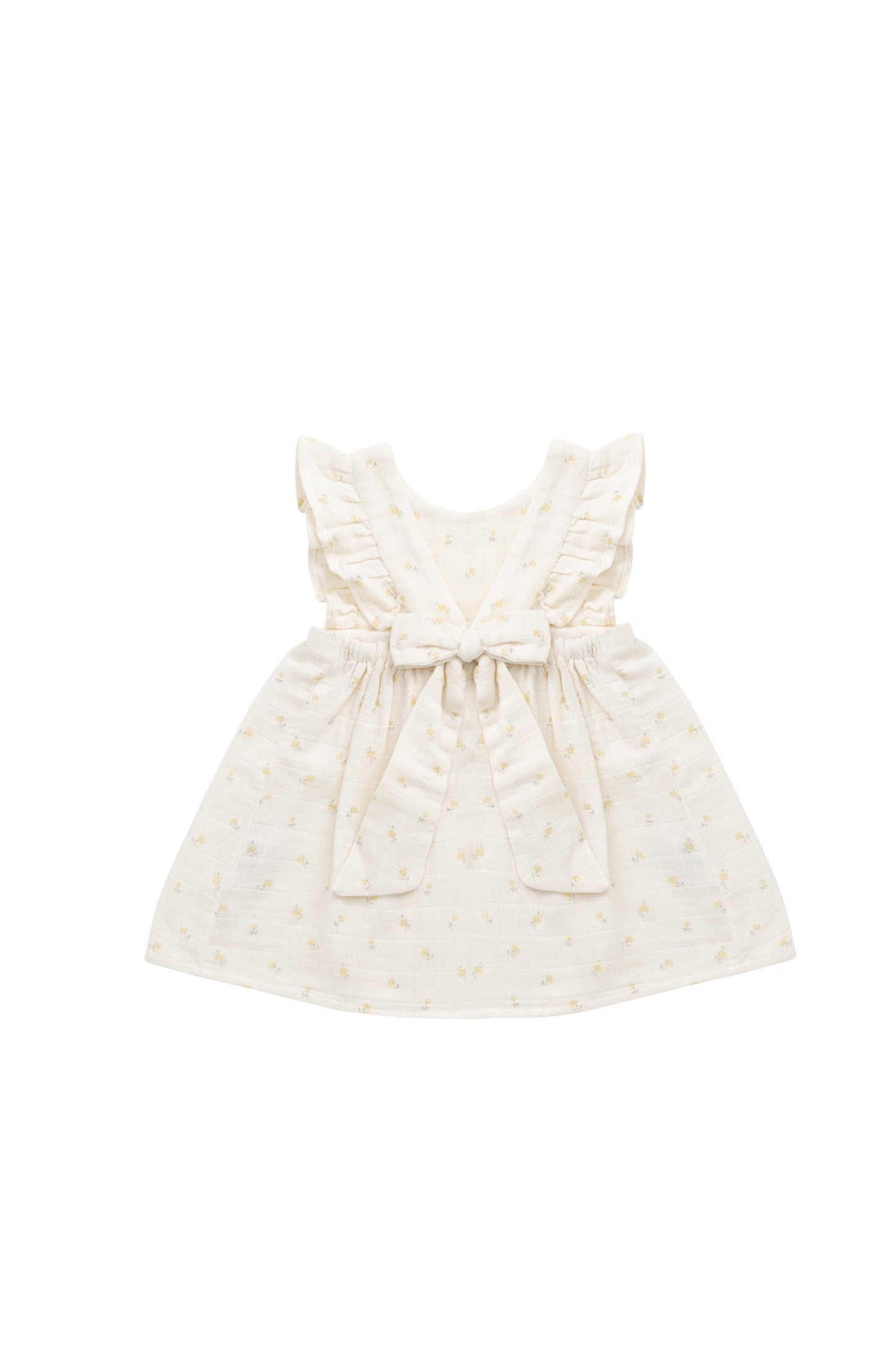 Organic Cotton Muslin Brielle Dress - Vintage Ditsy