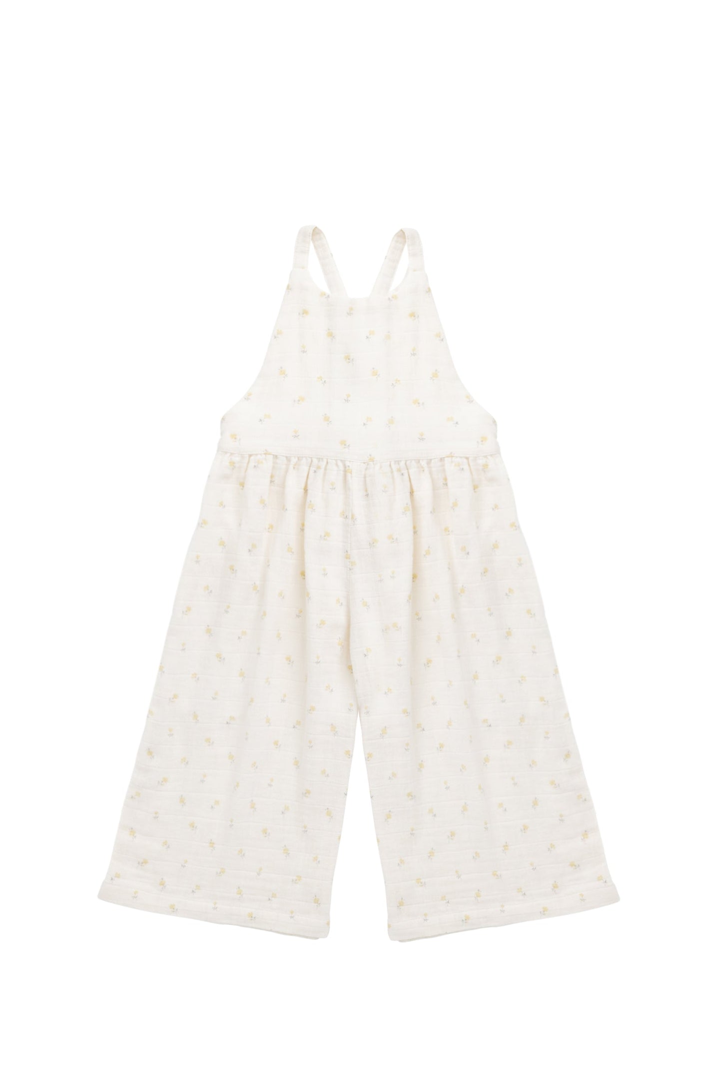 Organic Cotton Muslin Lana Jumpsuit - Vintage Ditsy