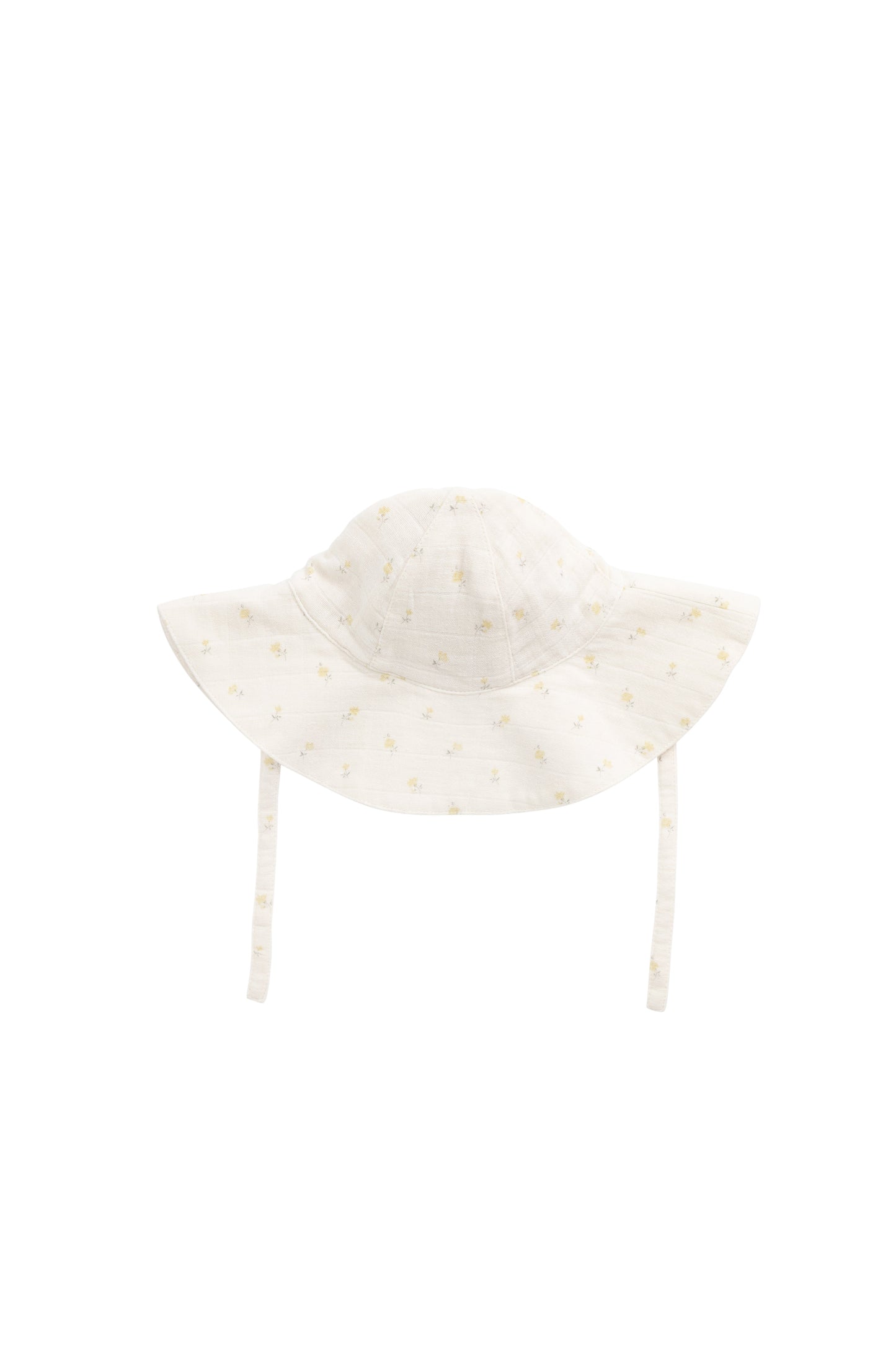 Organic Cotton Muslin Noelle Hat - Vintage Ditsy