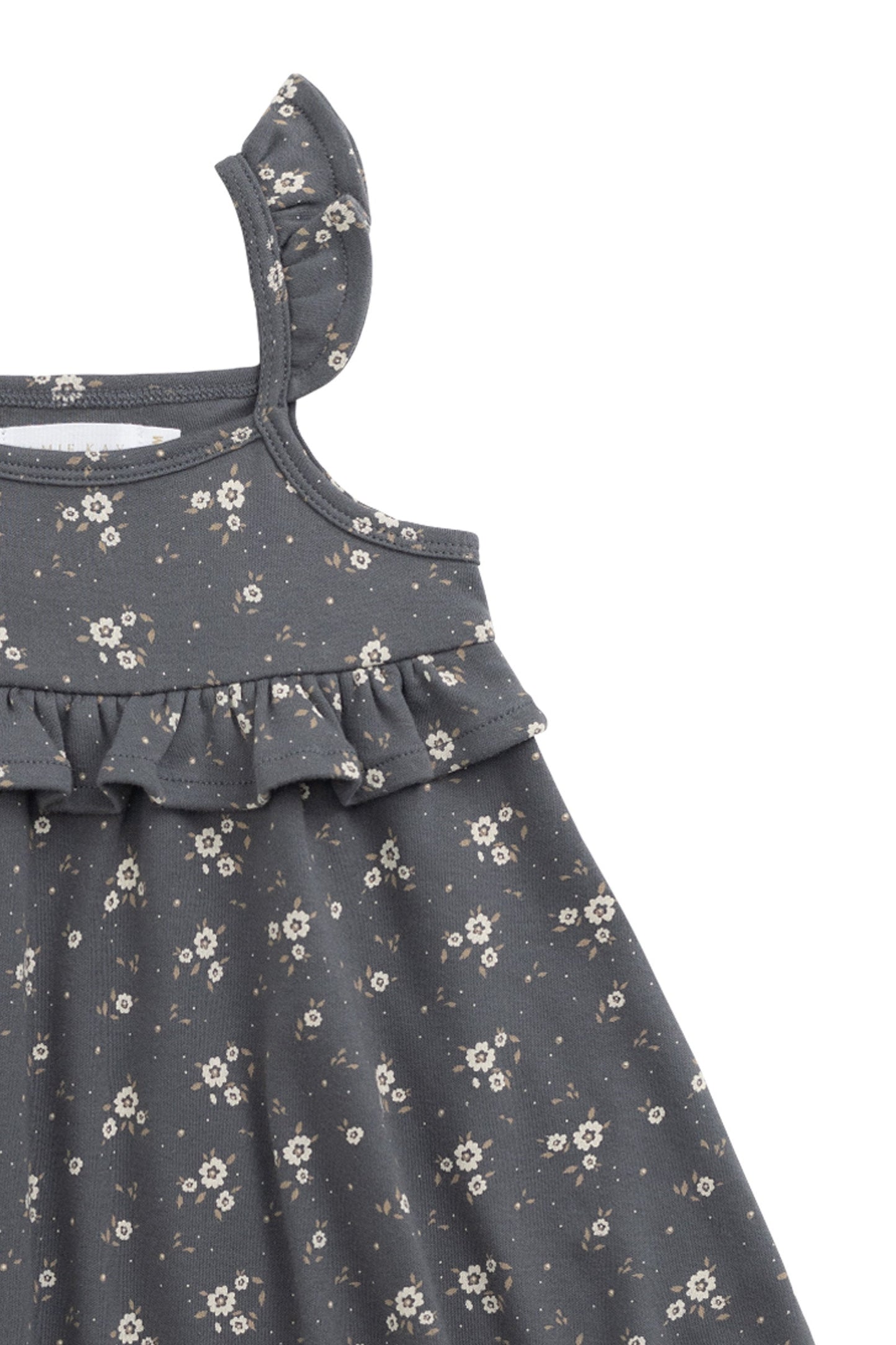 Organic Cotton Molly Dress - Lulu Bloom Lava