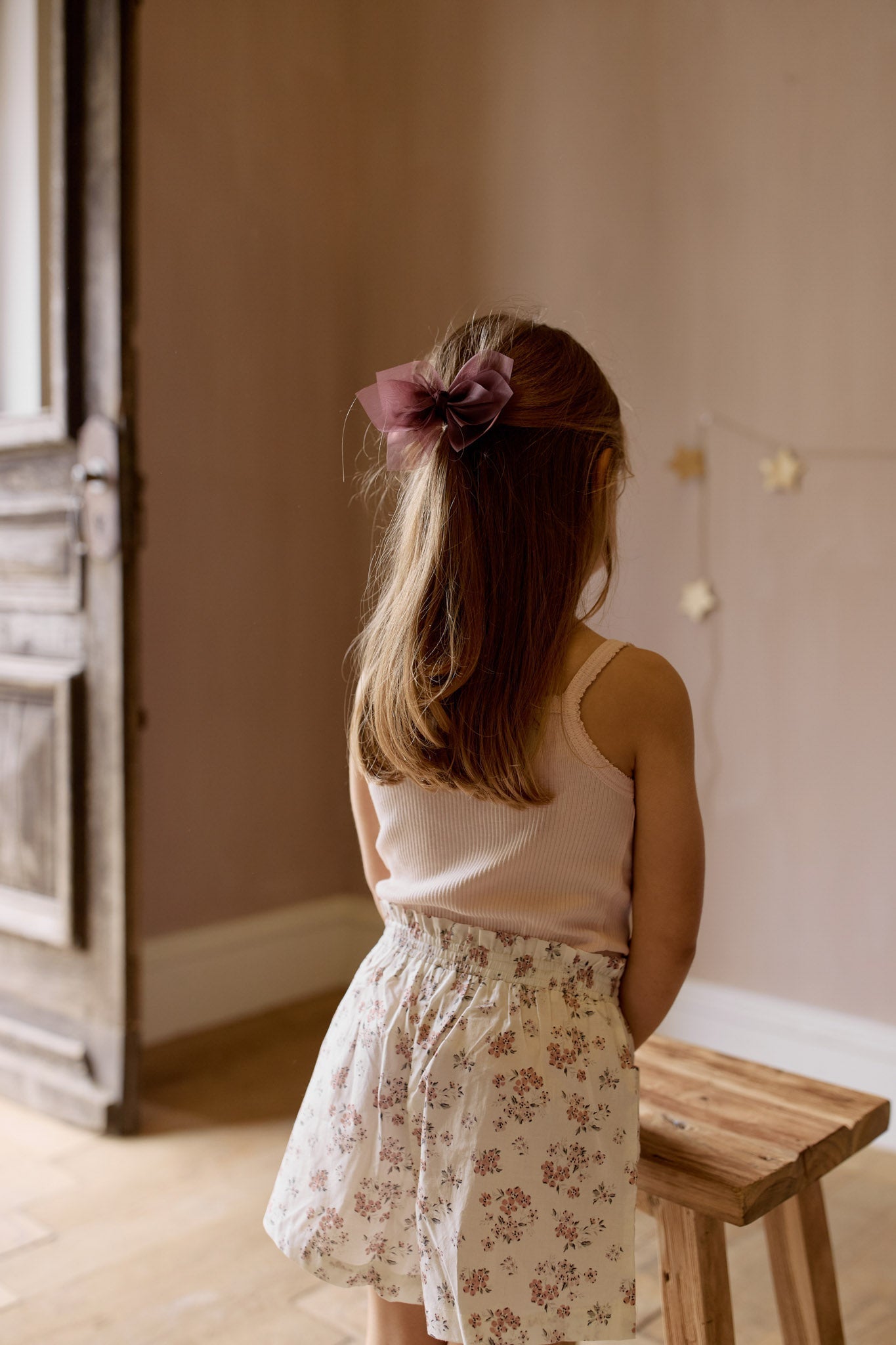 Organic Cotton Emelia Short - Selena Blush