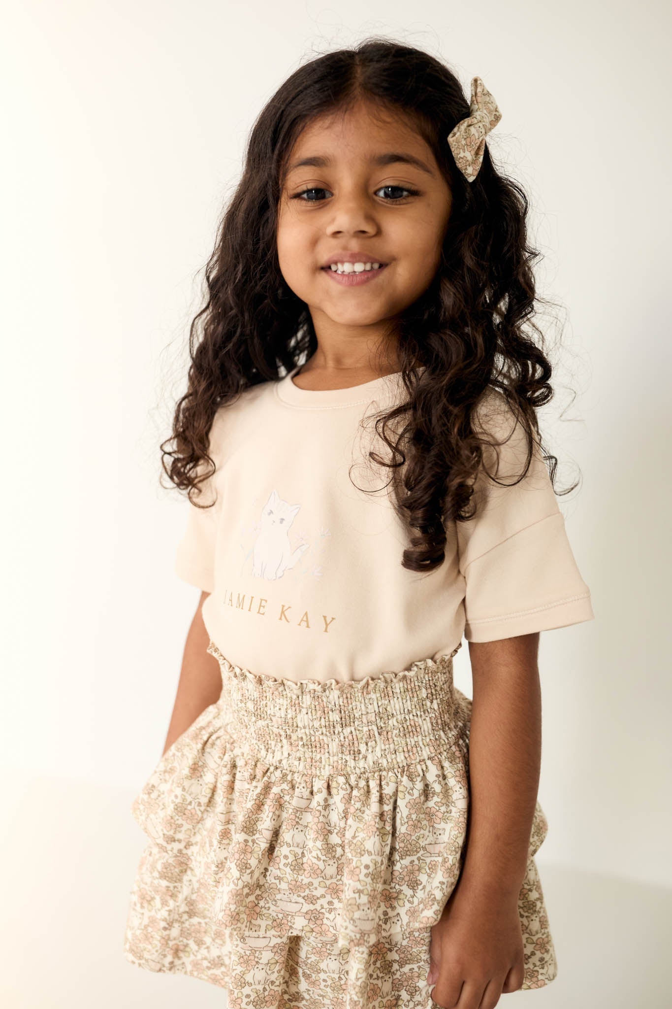 Pima Cotton Mimi Top - Kitty Shell