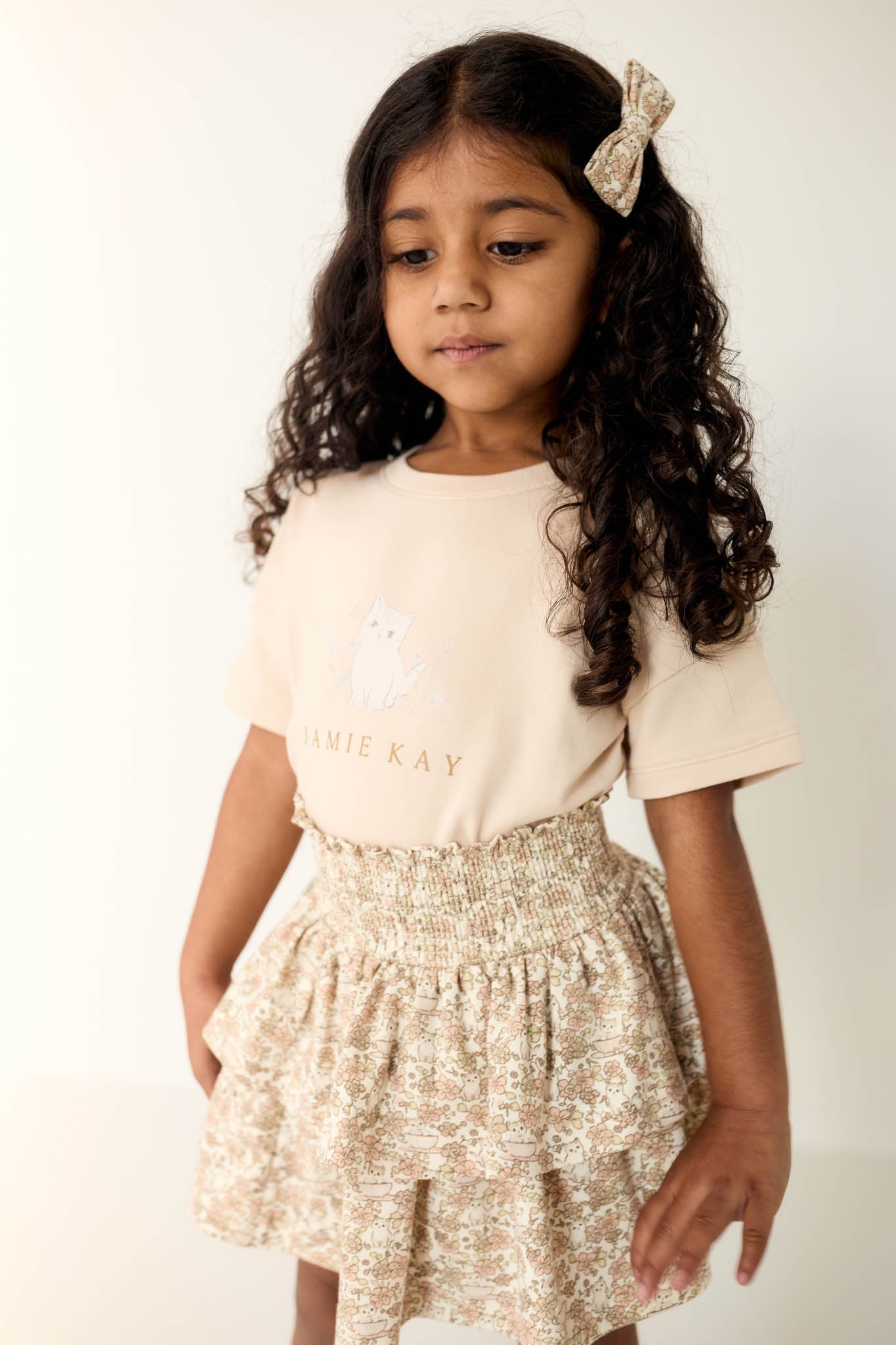 Pima Cotton Mimi Top - Kitty Shell