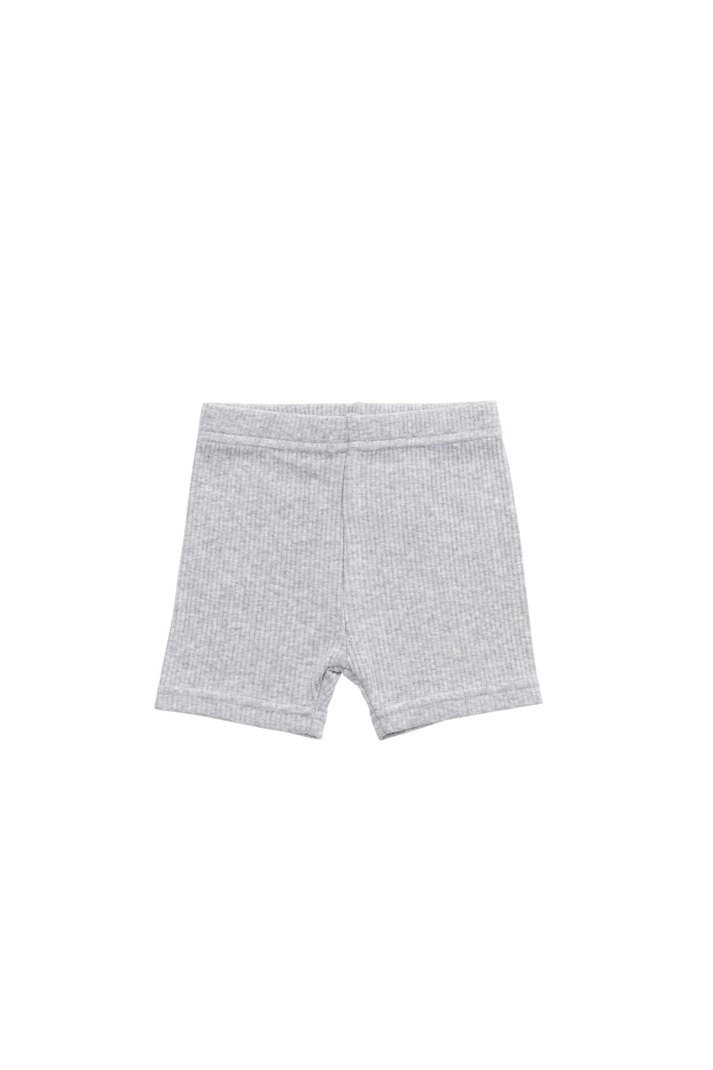 Organic Cotton Modal Elisa Bike Short - Light Grey Marle