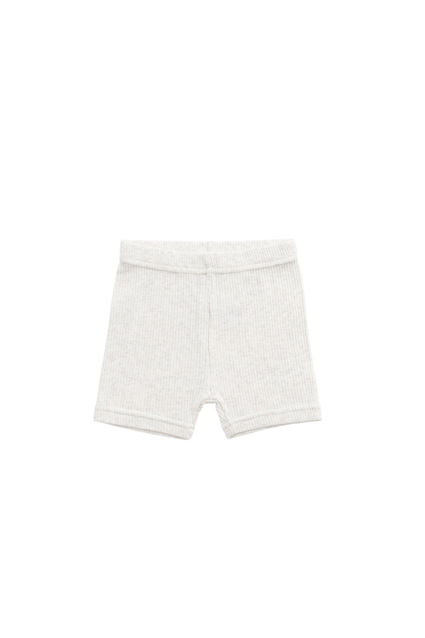 Organic Cotton Modal Elisa Bike Short - Oatmeal Marle