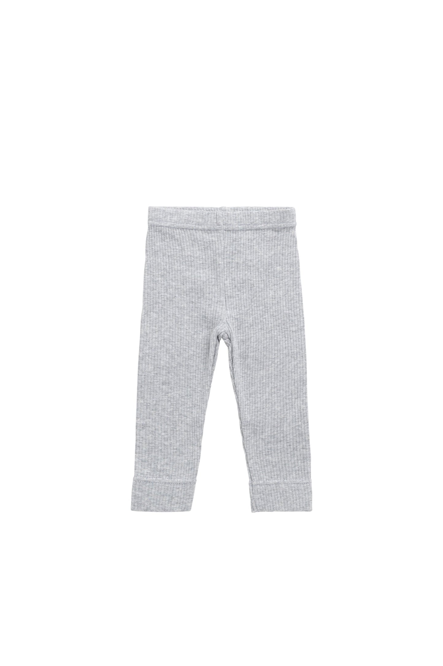 Organic Cotton Modal Everyday Legging - Light Grey Marle