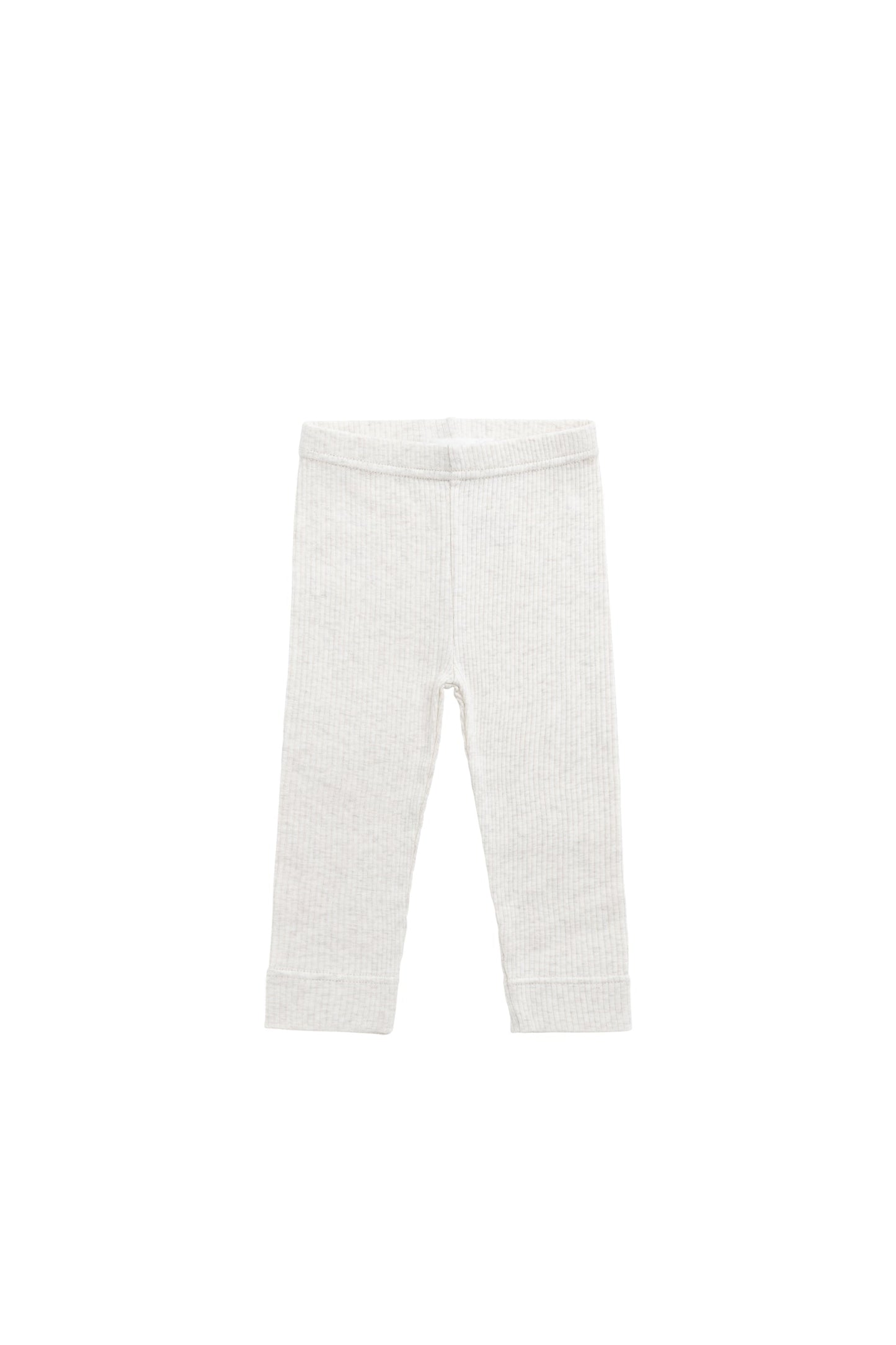 Organic Cotton Modal Everyday Legging - Oatmeal Marle