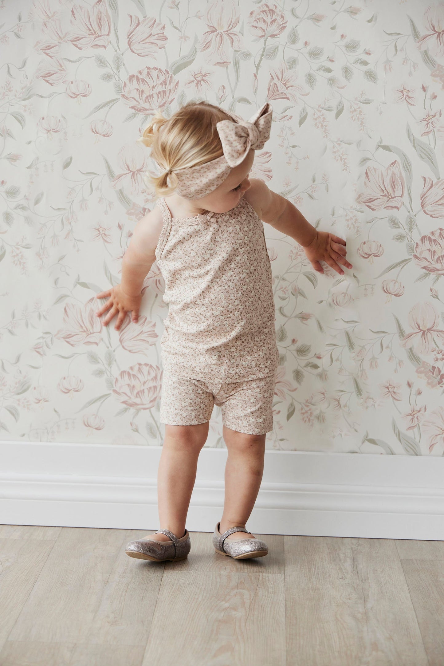 Organic Cotton Singlet - Rosalie Fields