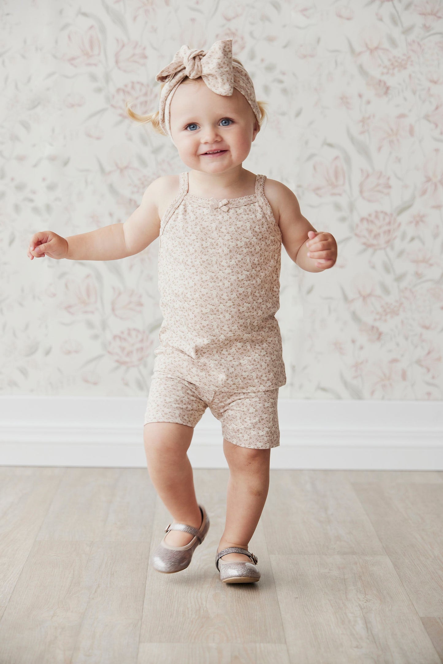 Organic Cotton Singlet - Rosalie Fields