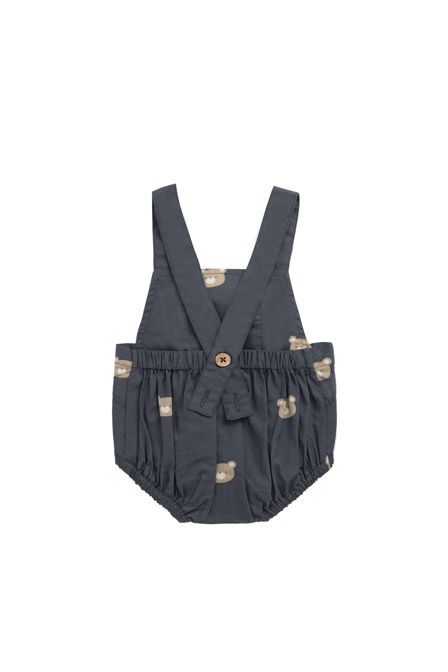 Organic Cotton Robin Playsuit - Bobbie Bears Shadow