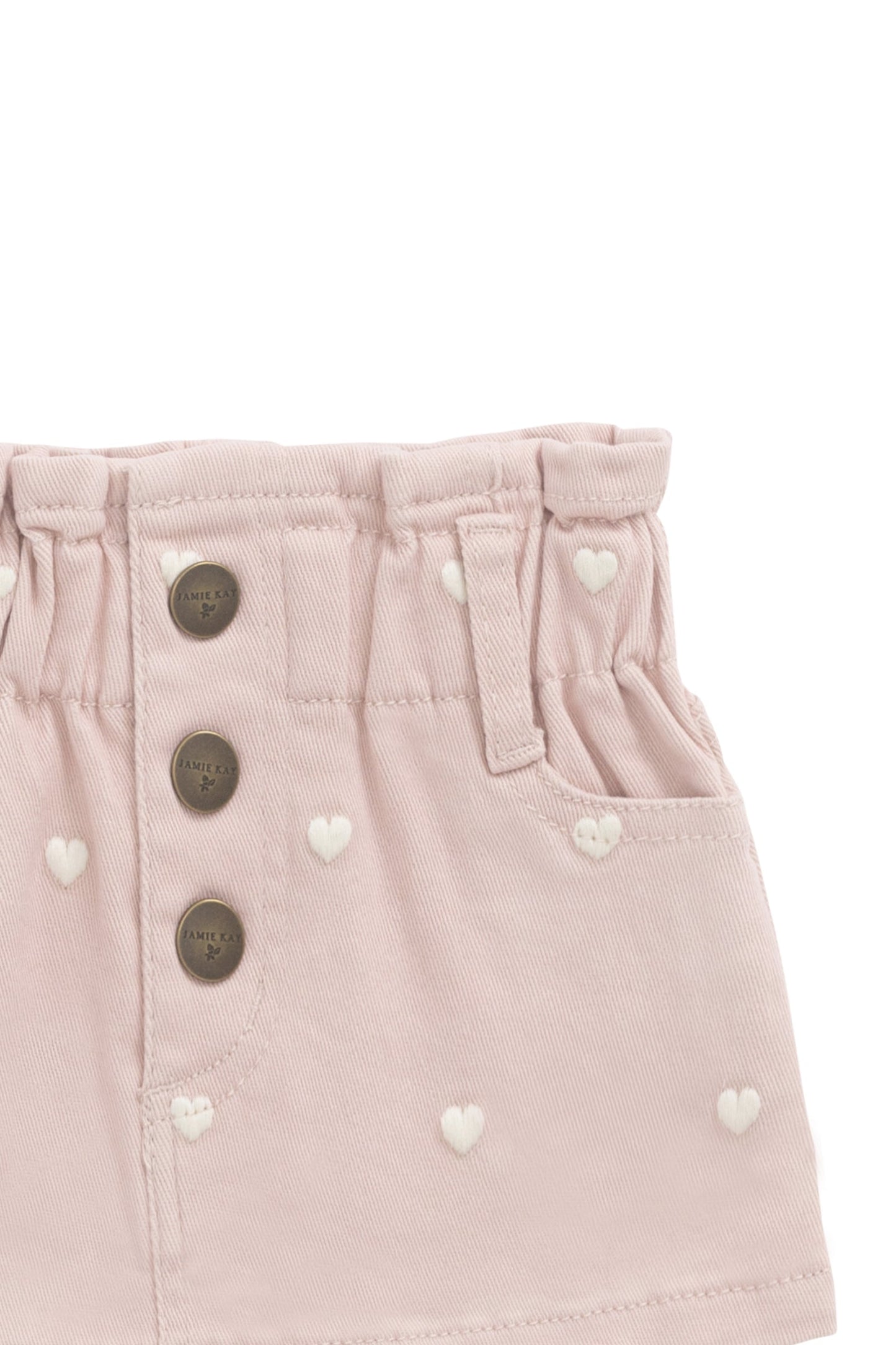 Briella Skirt - Petite Heart Peach