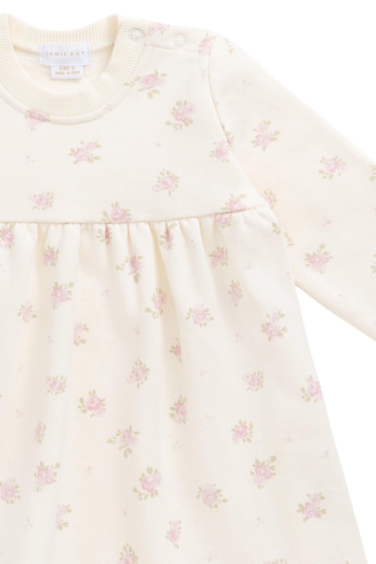 Organic Cotton Charlotte Dress - Simone Egret